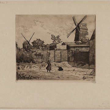 Moulin de la galette à Paris