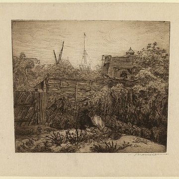 Moulin de la galette à Paris