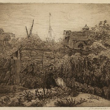 Moulin de la galette à Paris