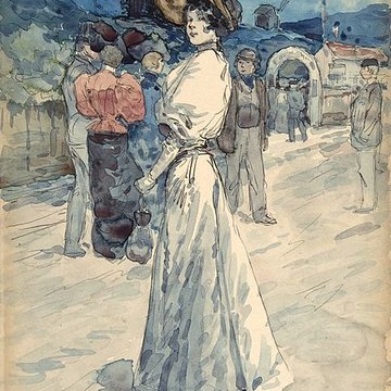 Moulin de la galette à Paris