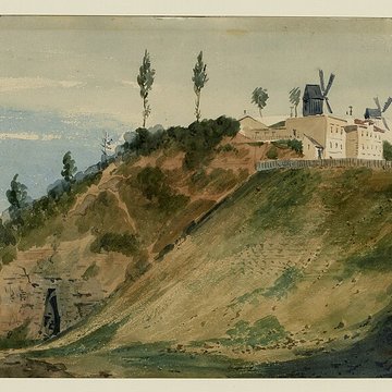 Moulin de la galette à Paris