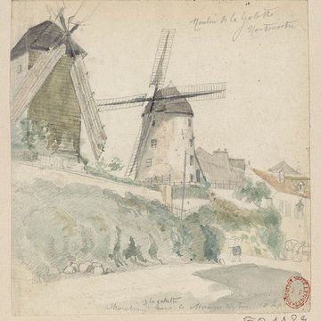 Moulin de la galette à Paris