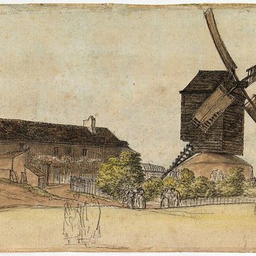 Moulin de la galette à Paris