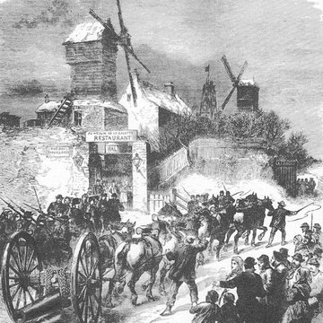 Moulin de la galette à Paris