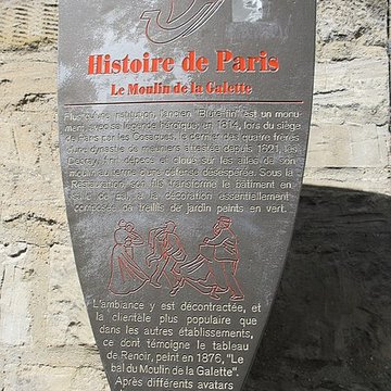 Moulin de la galette à Paris