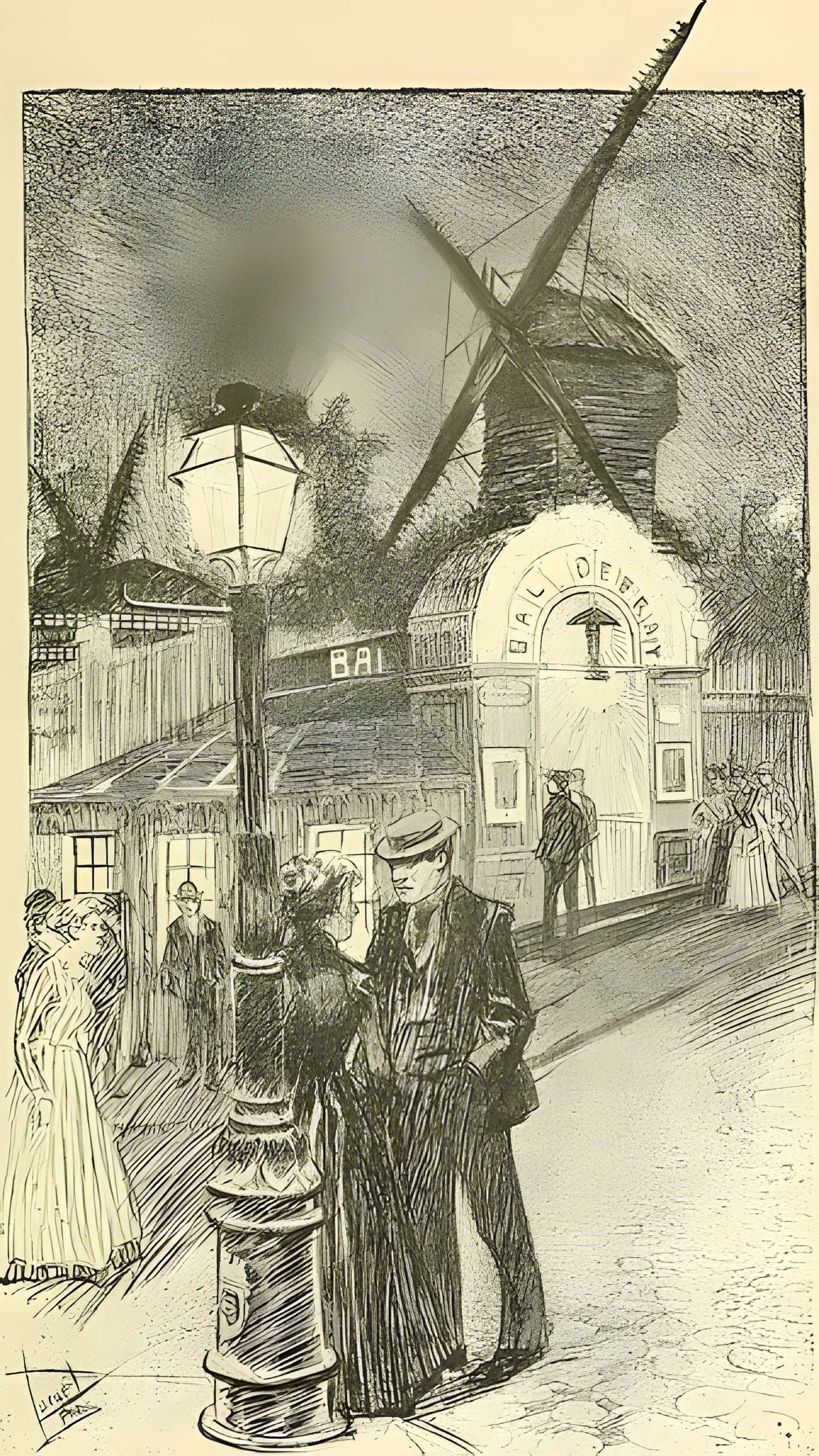 Moulin de la galette à Paris