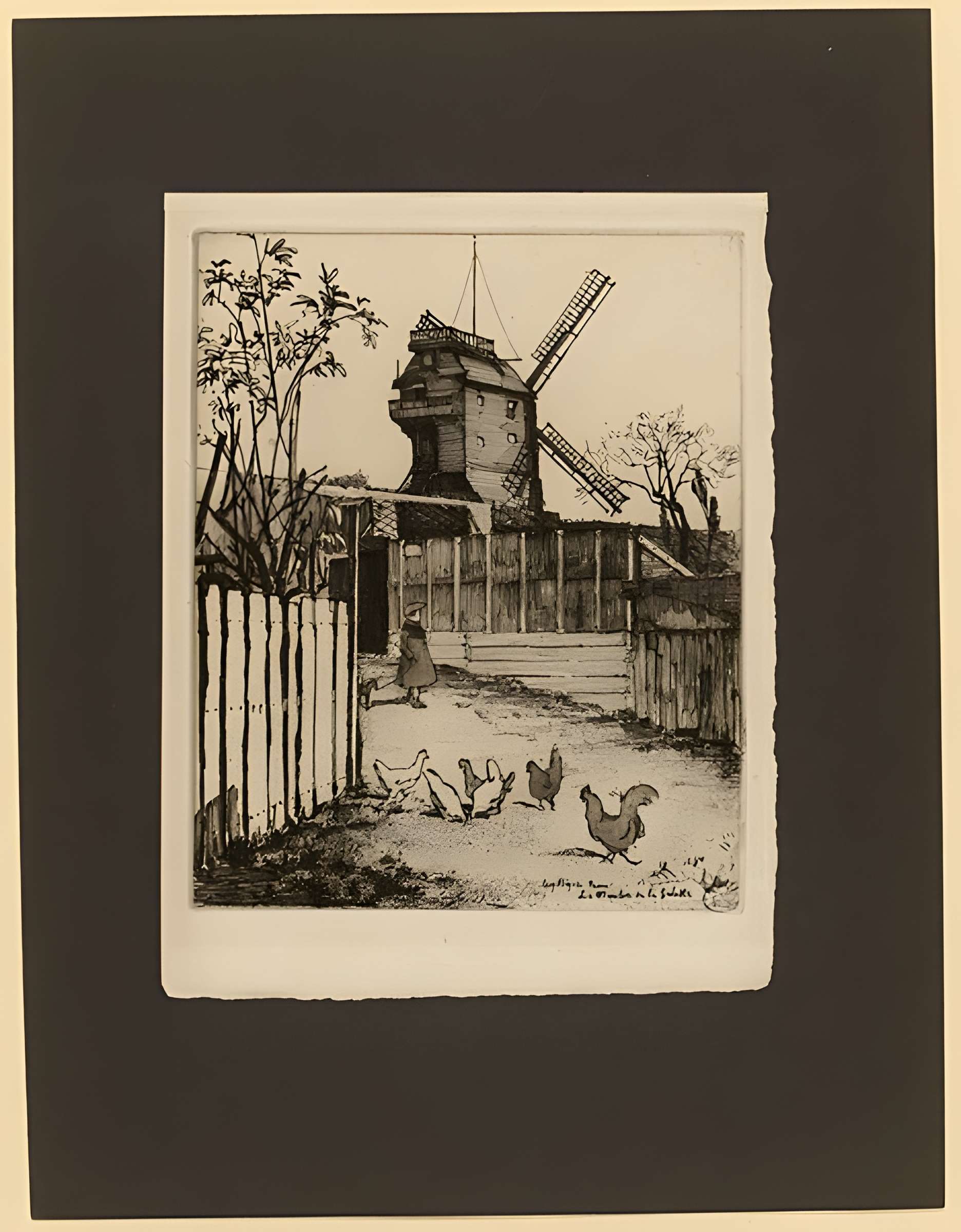 Moulin de la galette à Paris