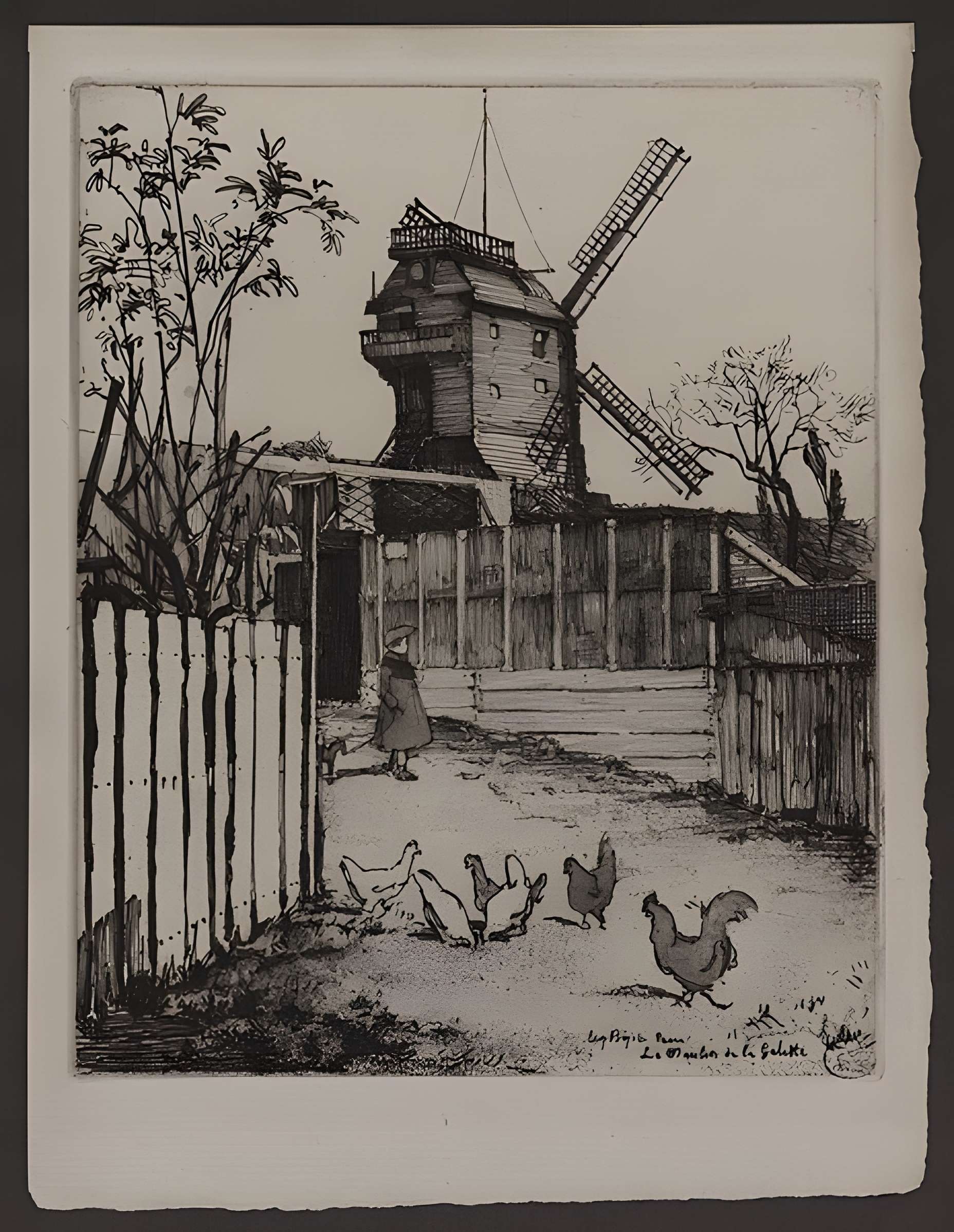 Moulin de la galette à Paris