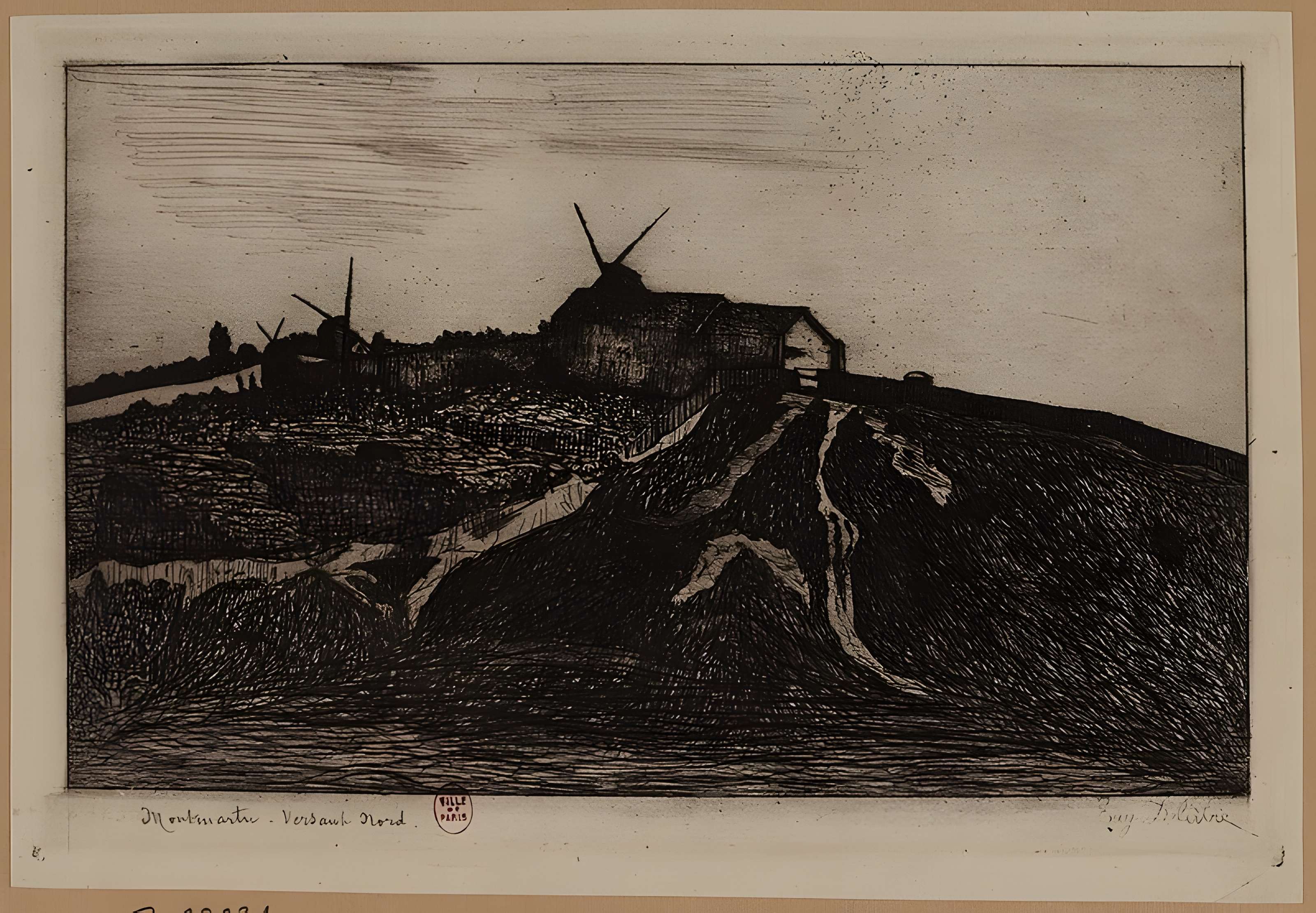 Moulin de la galette à Paris