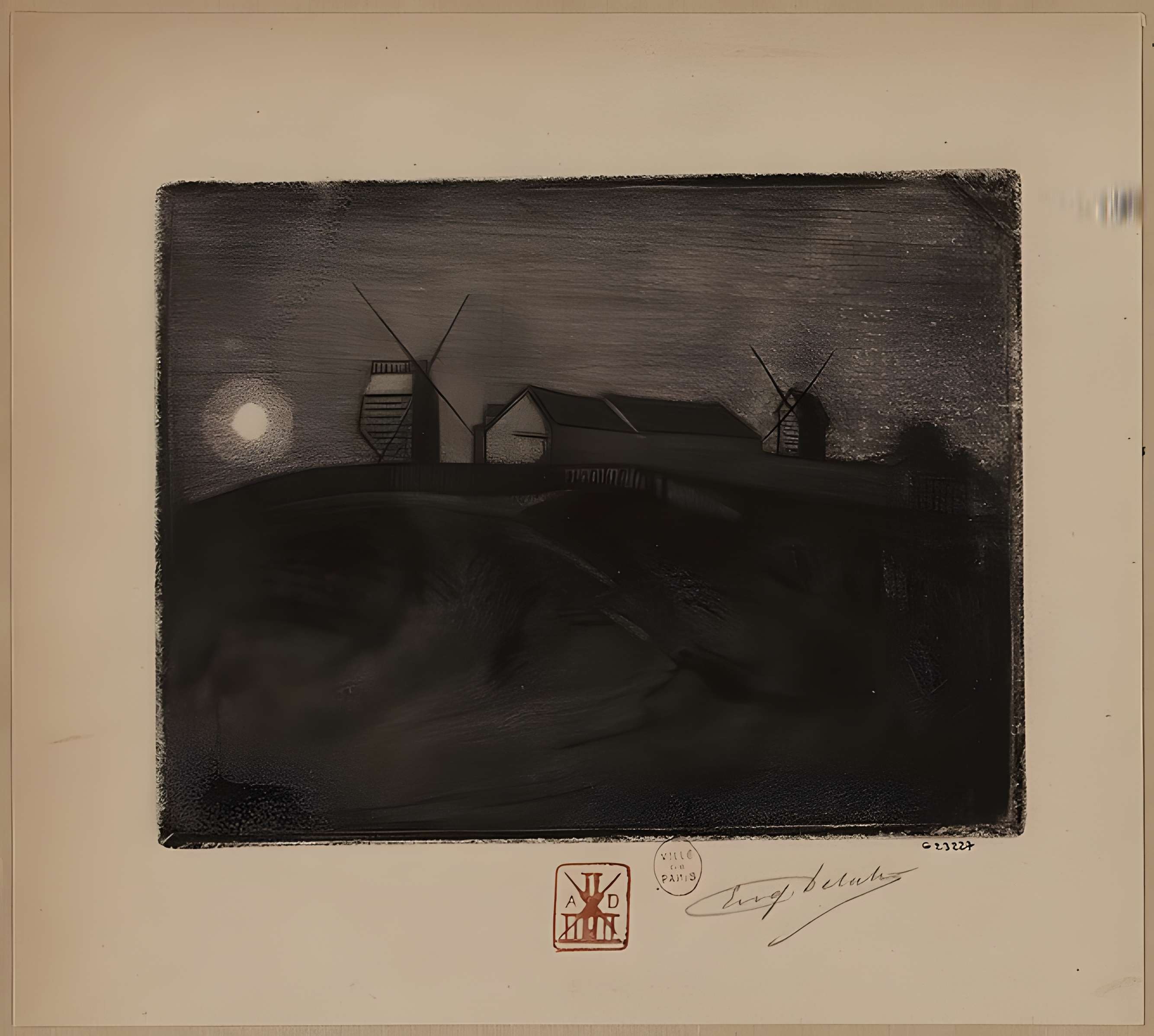 Moulin de la galette à Paris