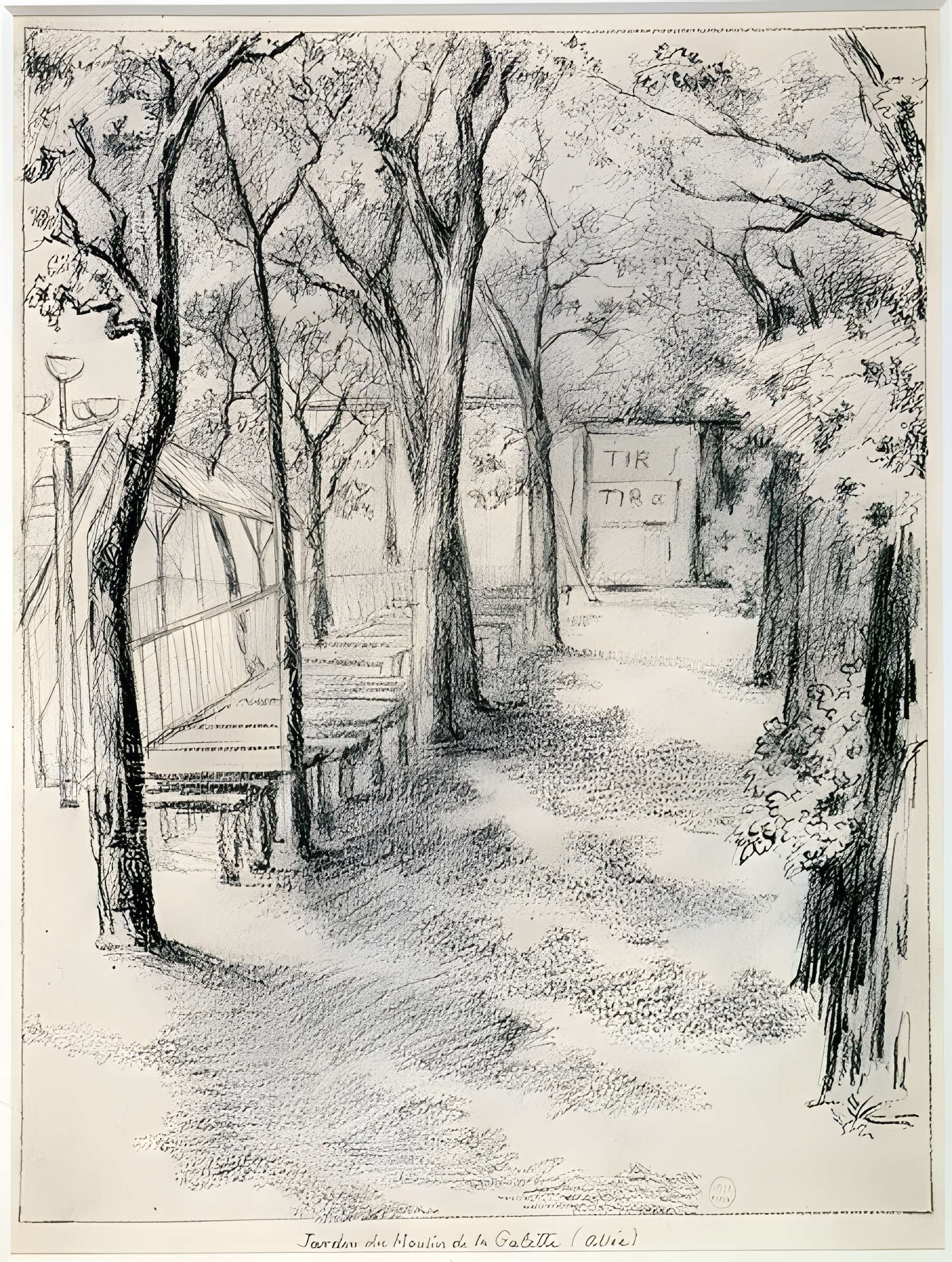 Moulin de la galette à Paris