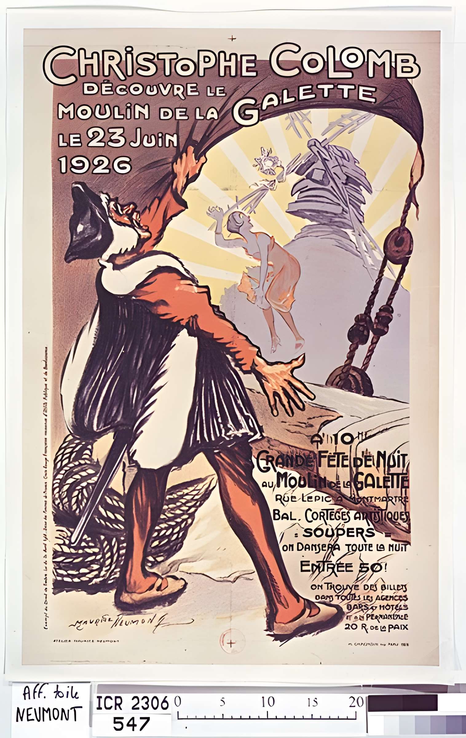 Moulin de la galette à Paris