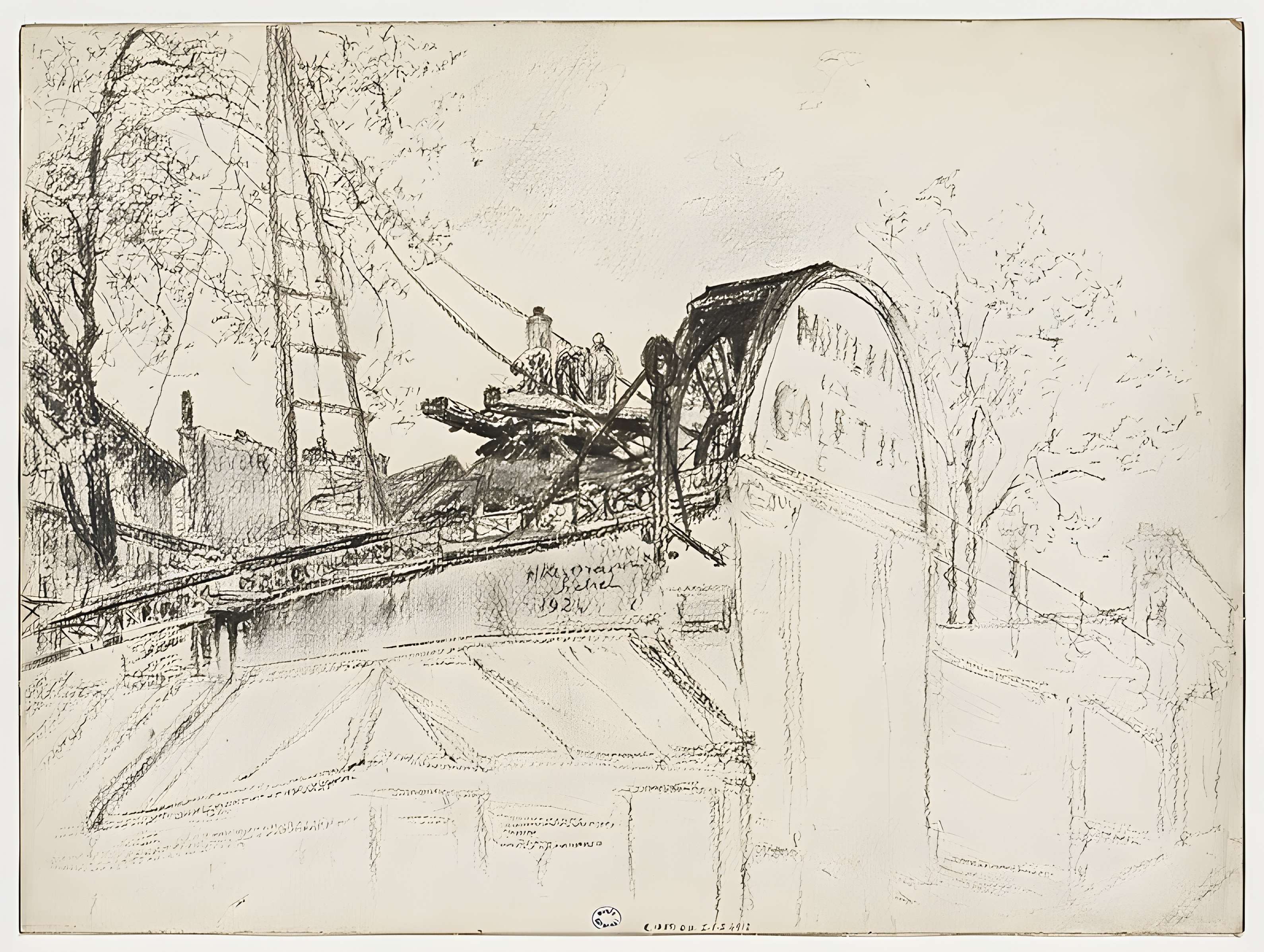 Moulin de la galette à Paris