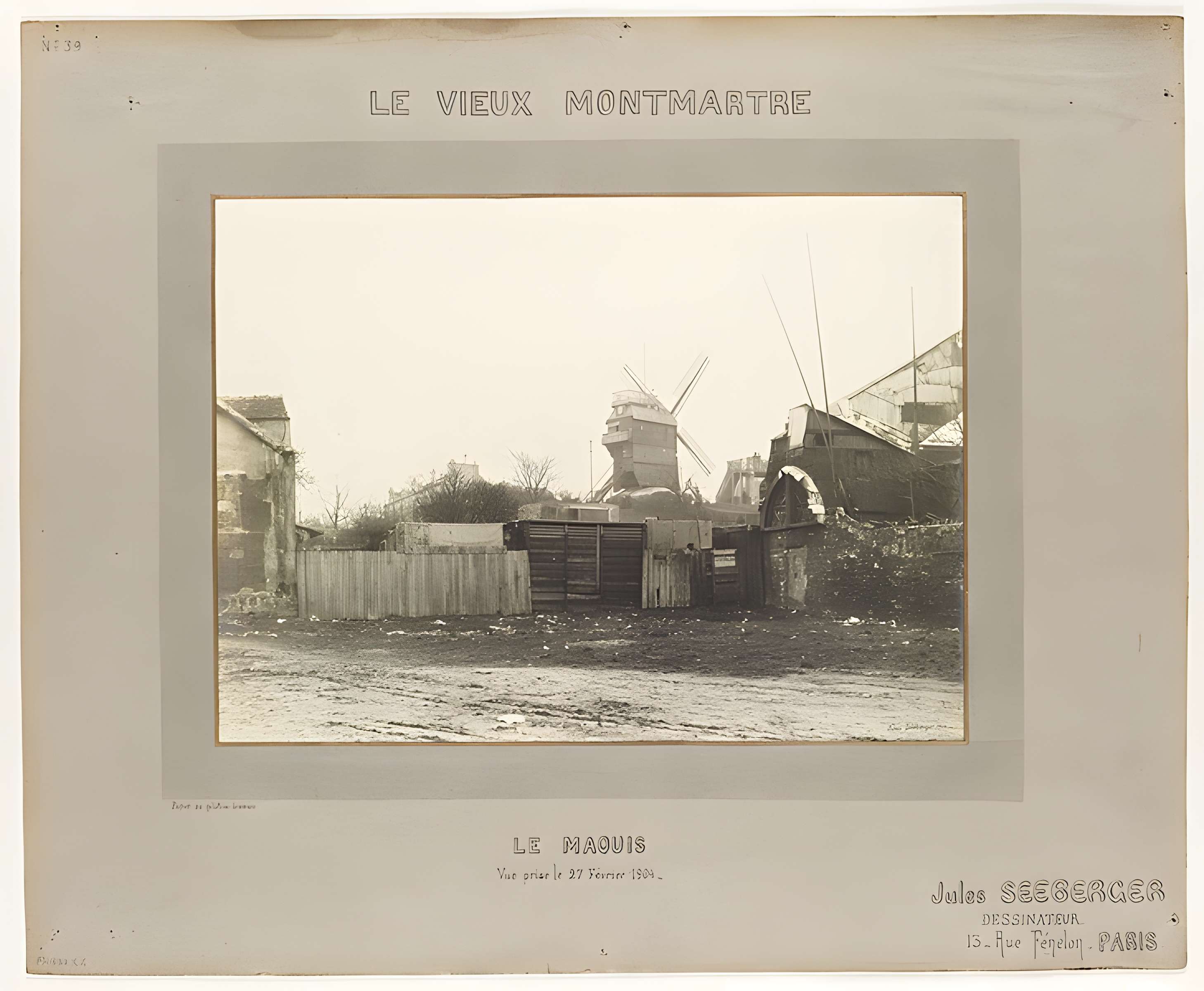 Moulin de la galette à Paris