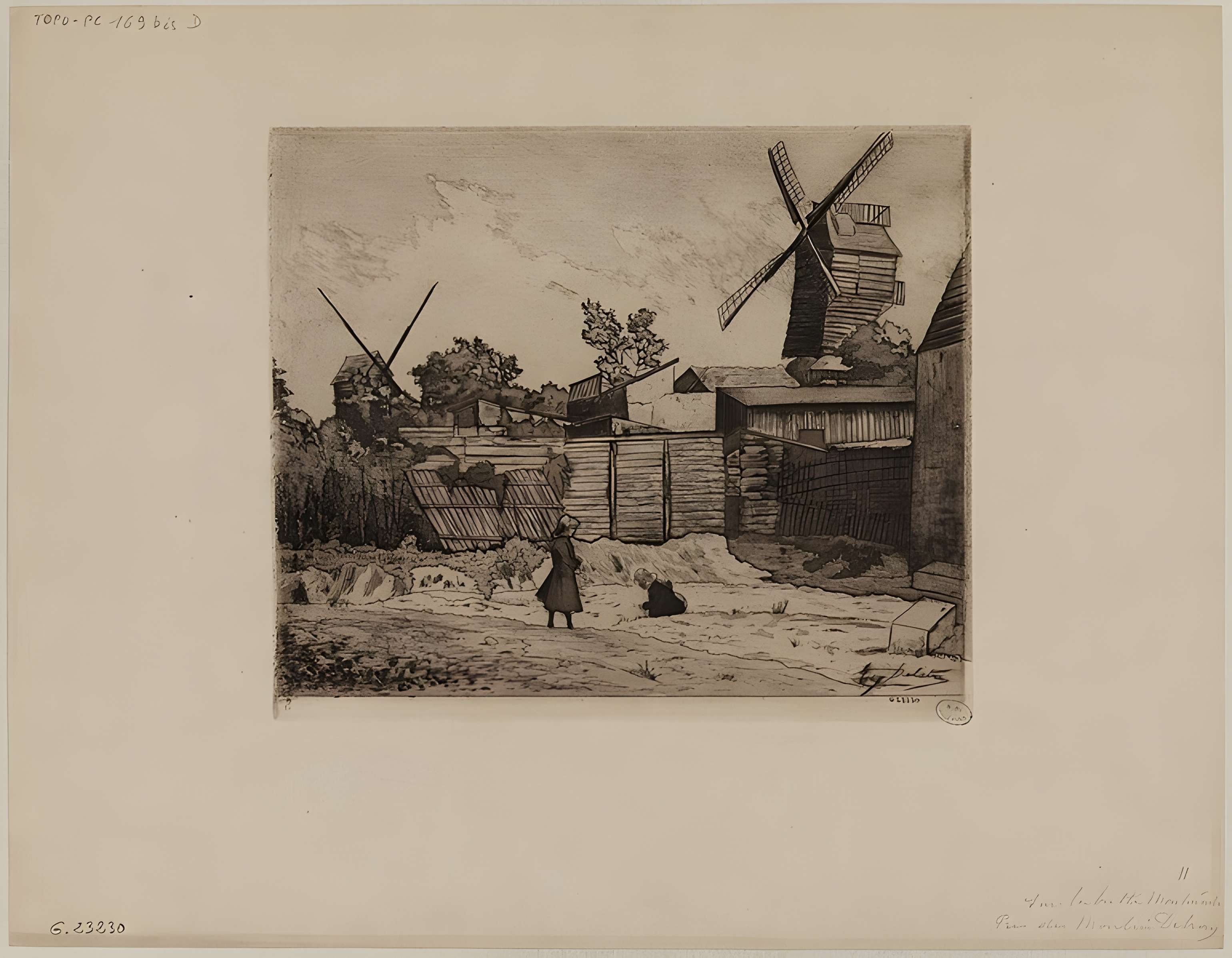 Moulin de la galette à Paris