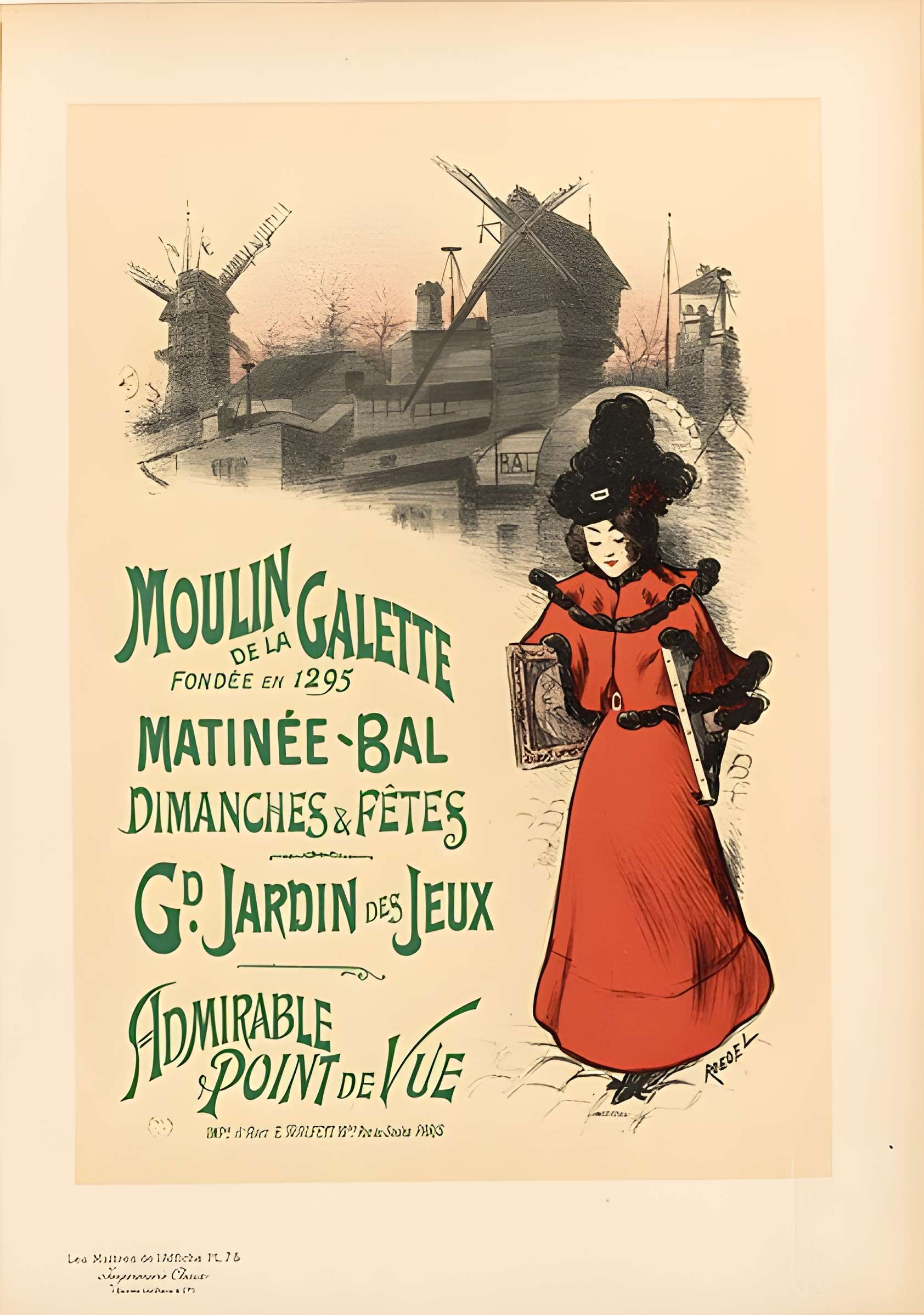 Moulin de la galette à Paris