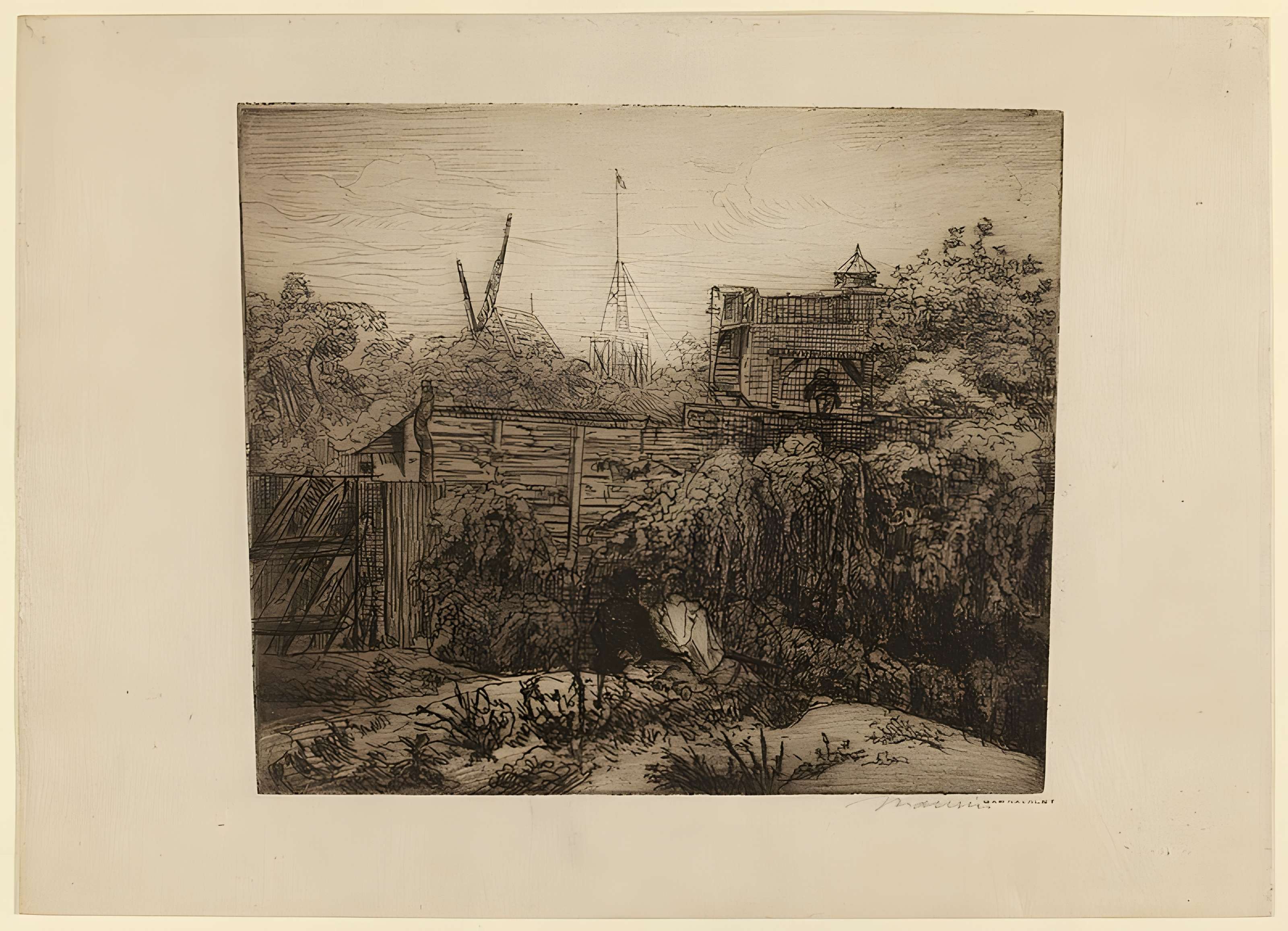 Moulin de la galette à Paris