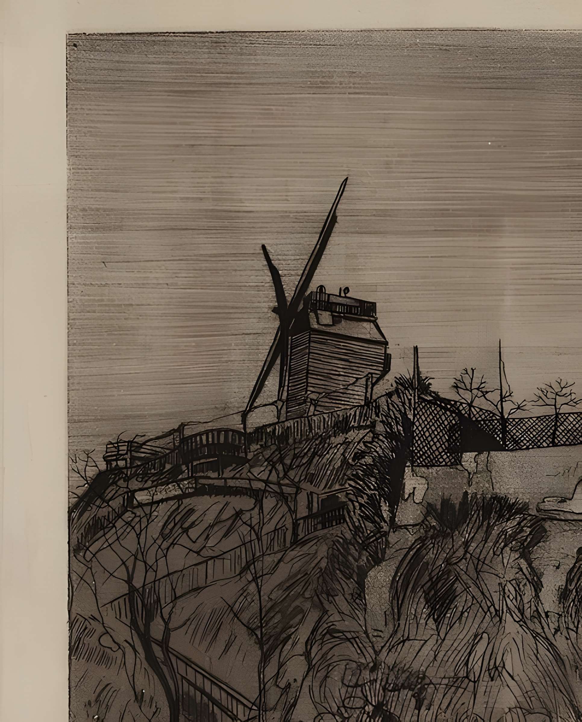 Moulin de la galette à Paris