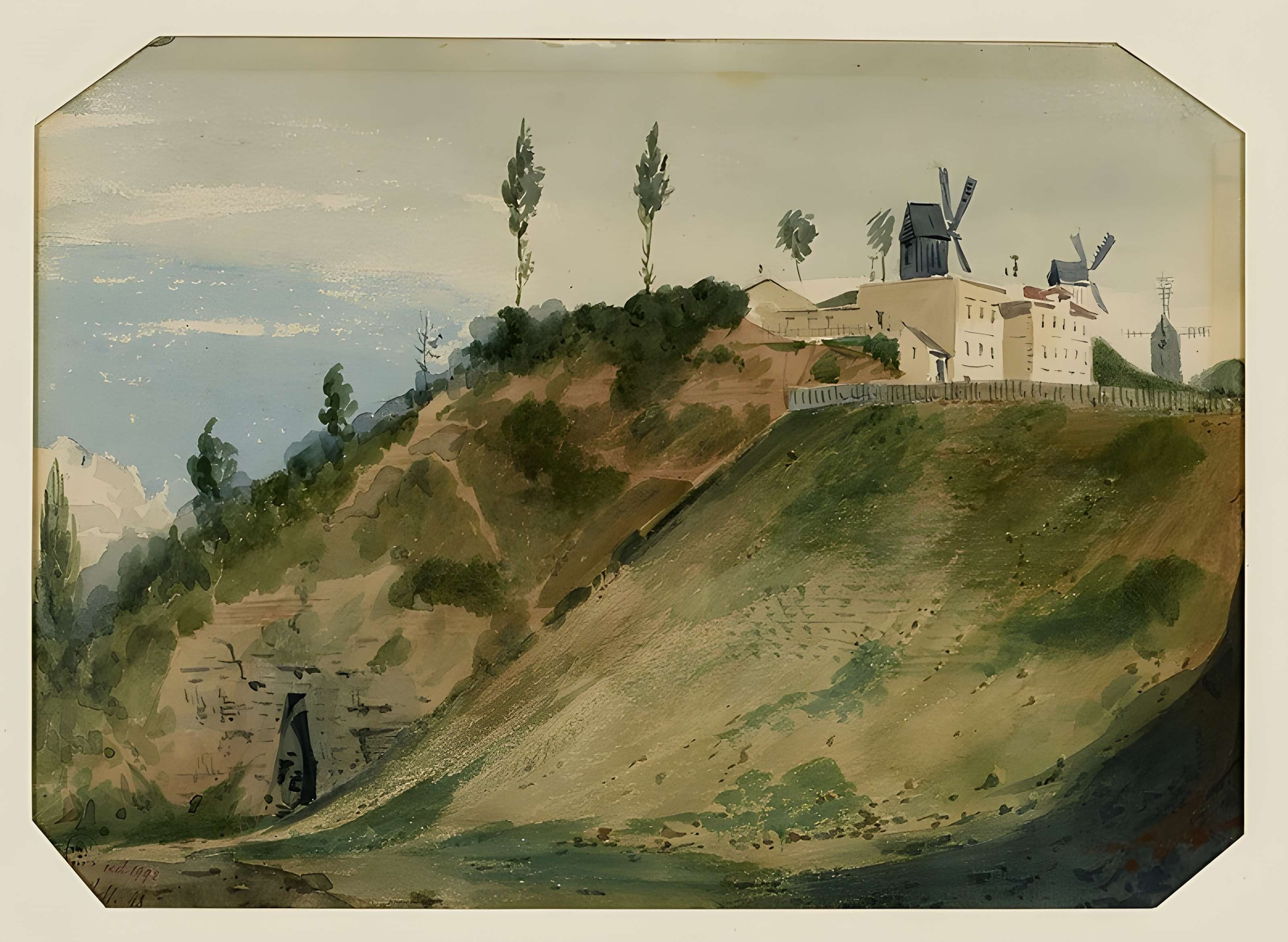 Moulin de la galette à Paris