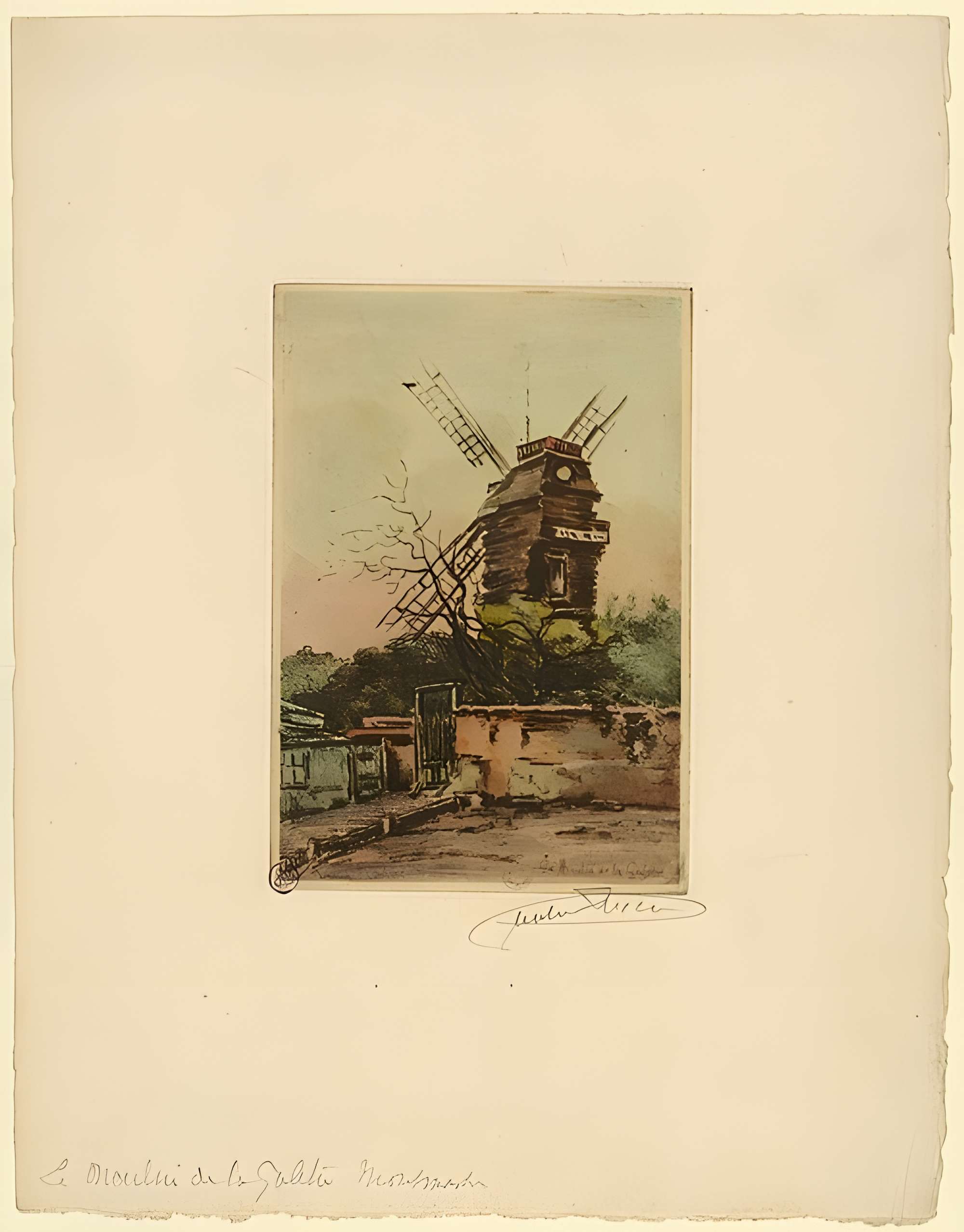 Moulin de la galette à Paris