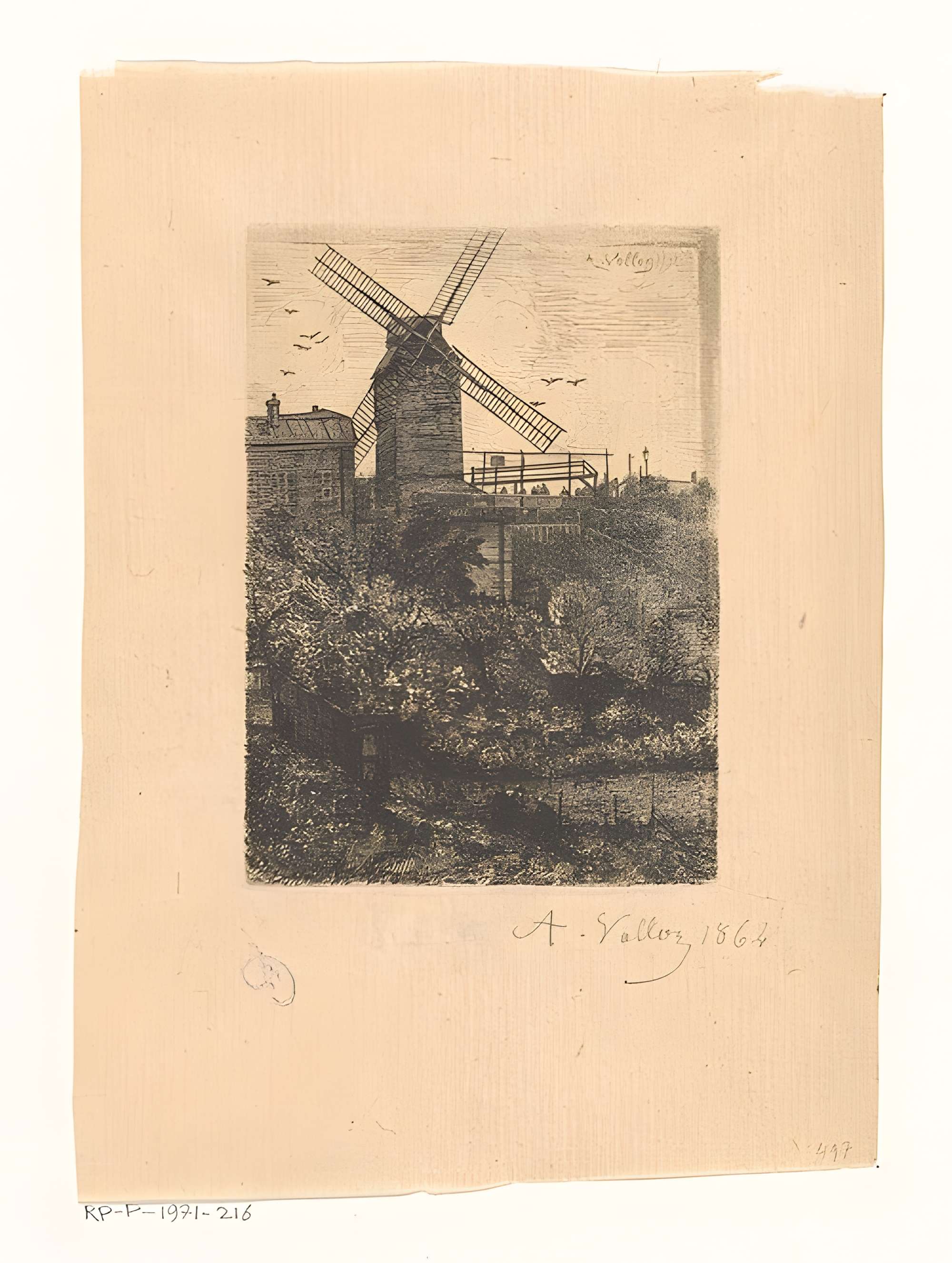 Moulin de la galette à Paris