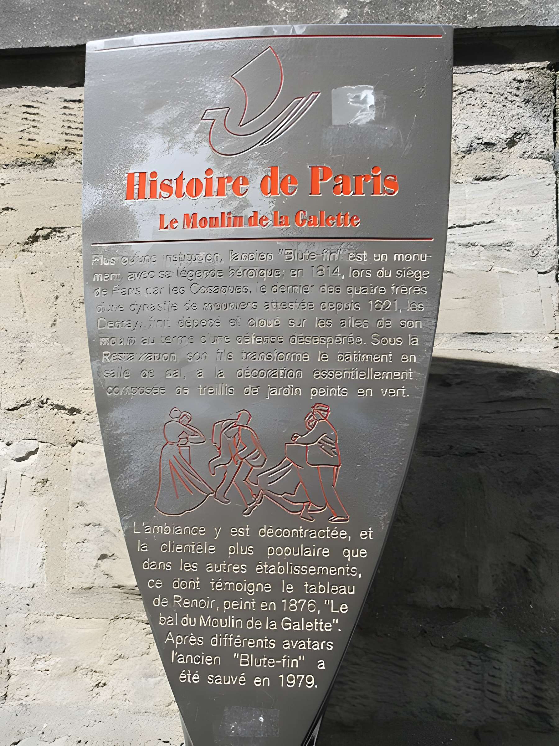 Moulin de la galette à Paris