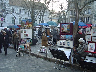 Photo de Place du Tertre à Paris