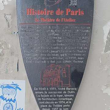 Théâtre Montmartre  , puis Théâtre de lAtelier ou Charles-Dullin