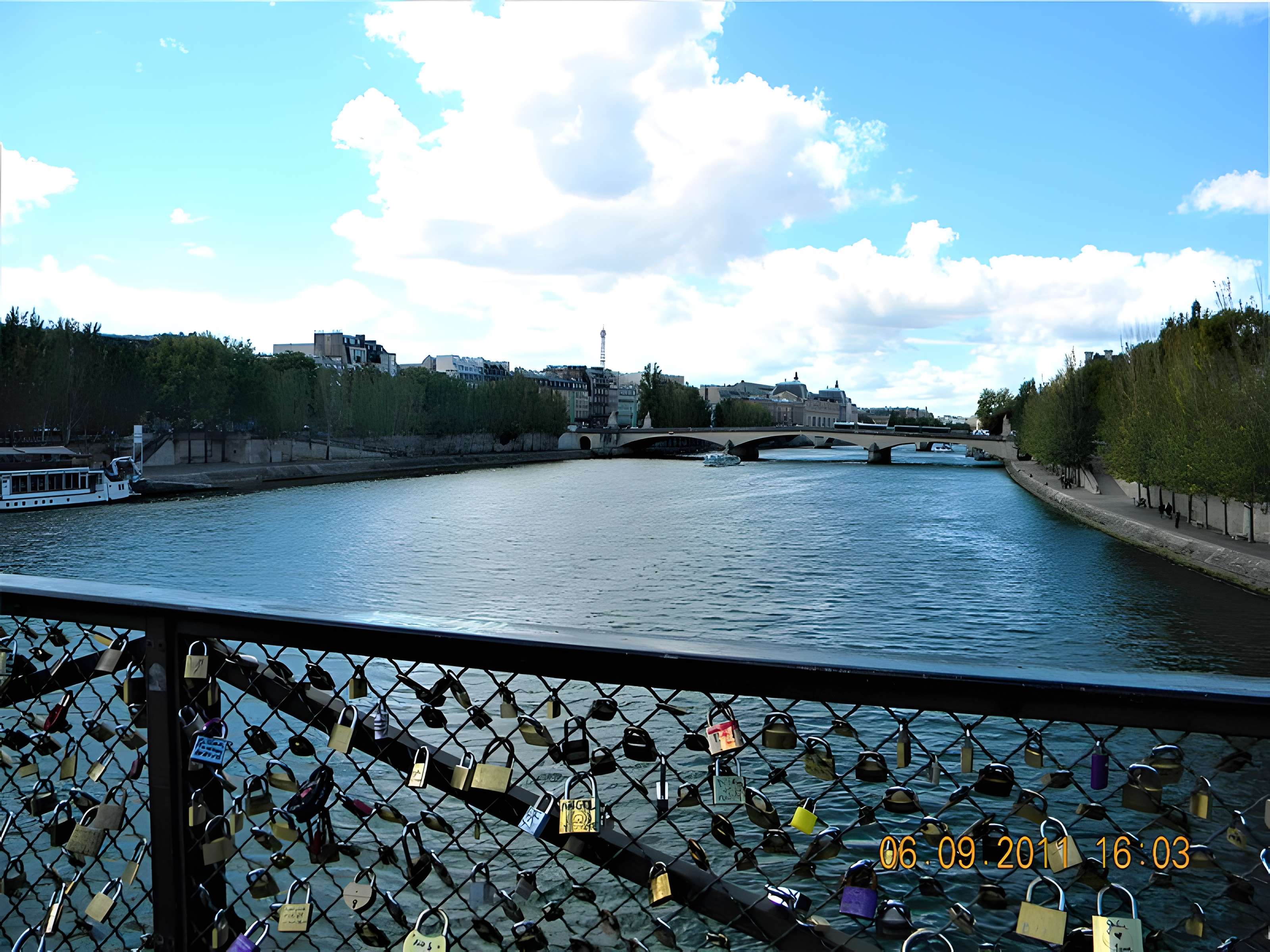 Pont des Arts à Paris