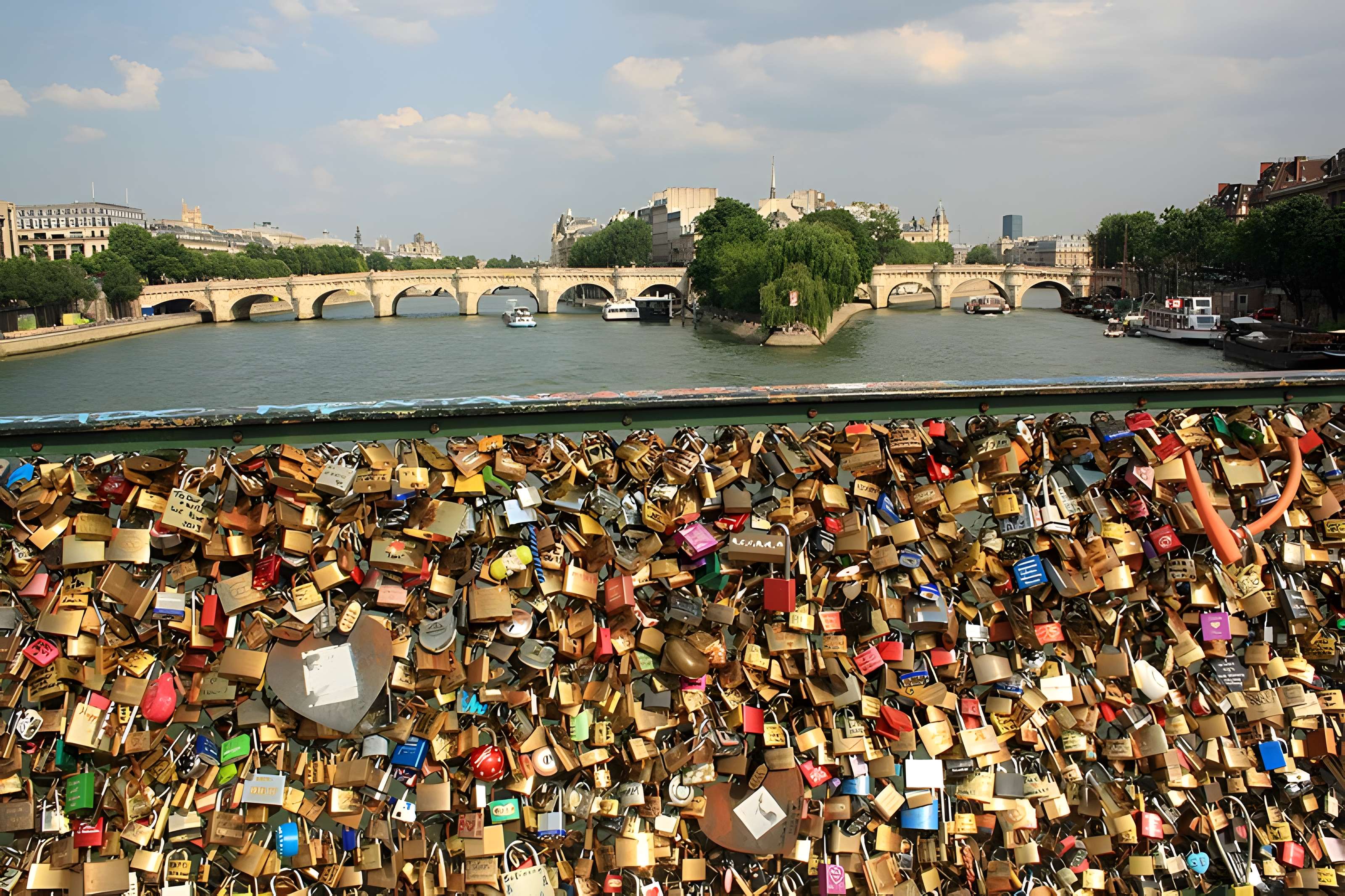 Pont des Arts à Paris