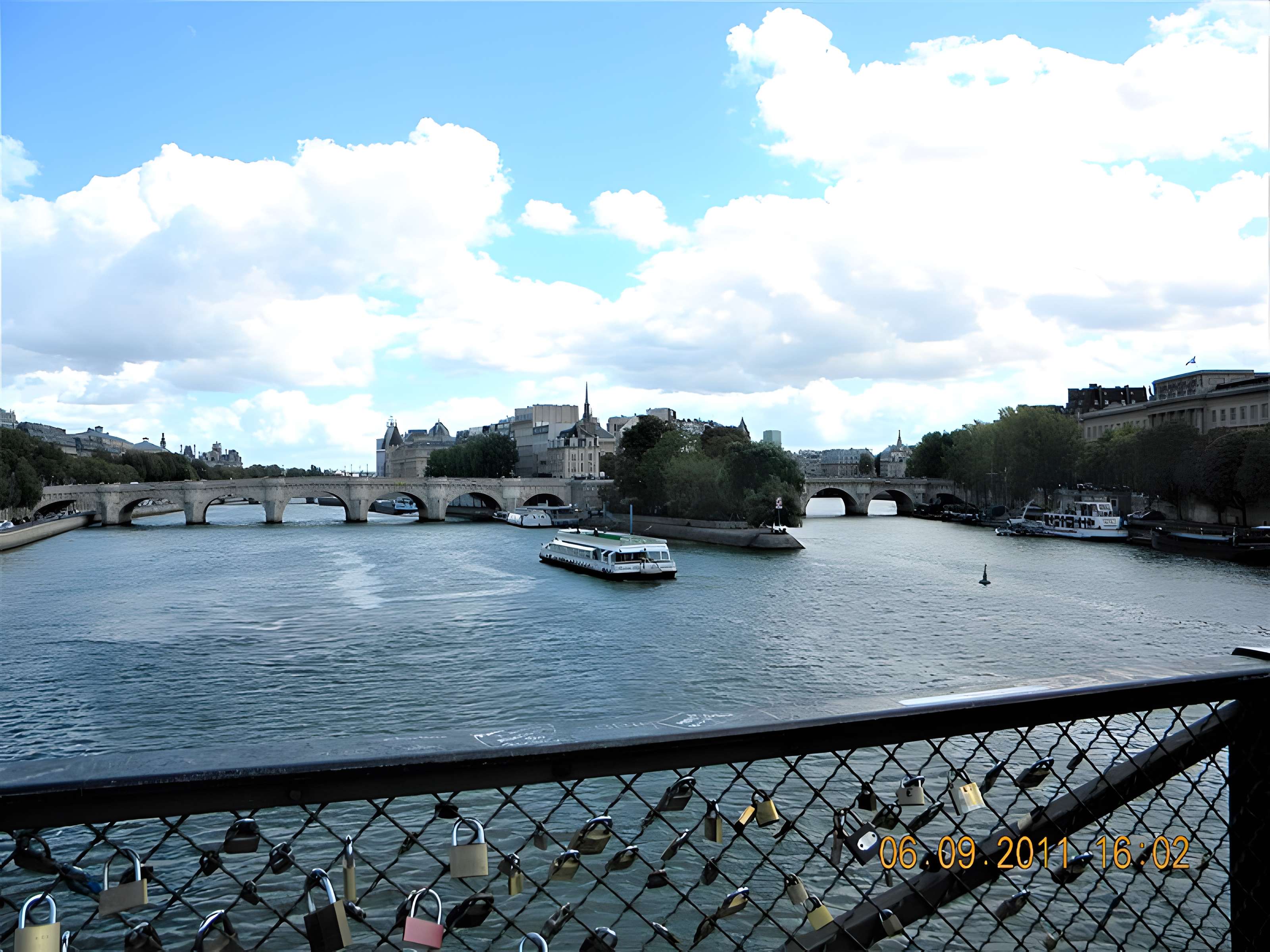 Pont des Arts à Paris