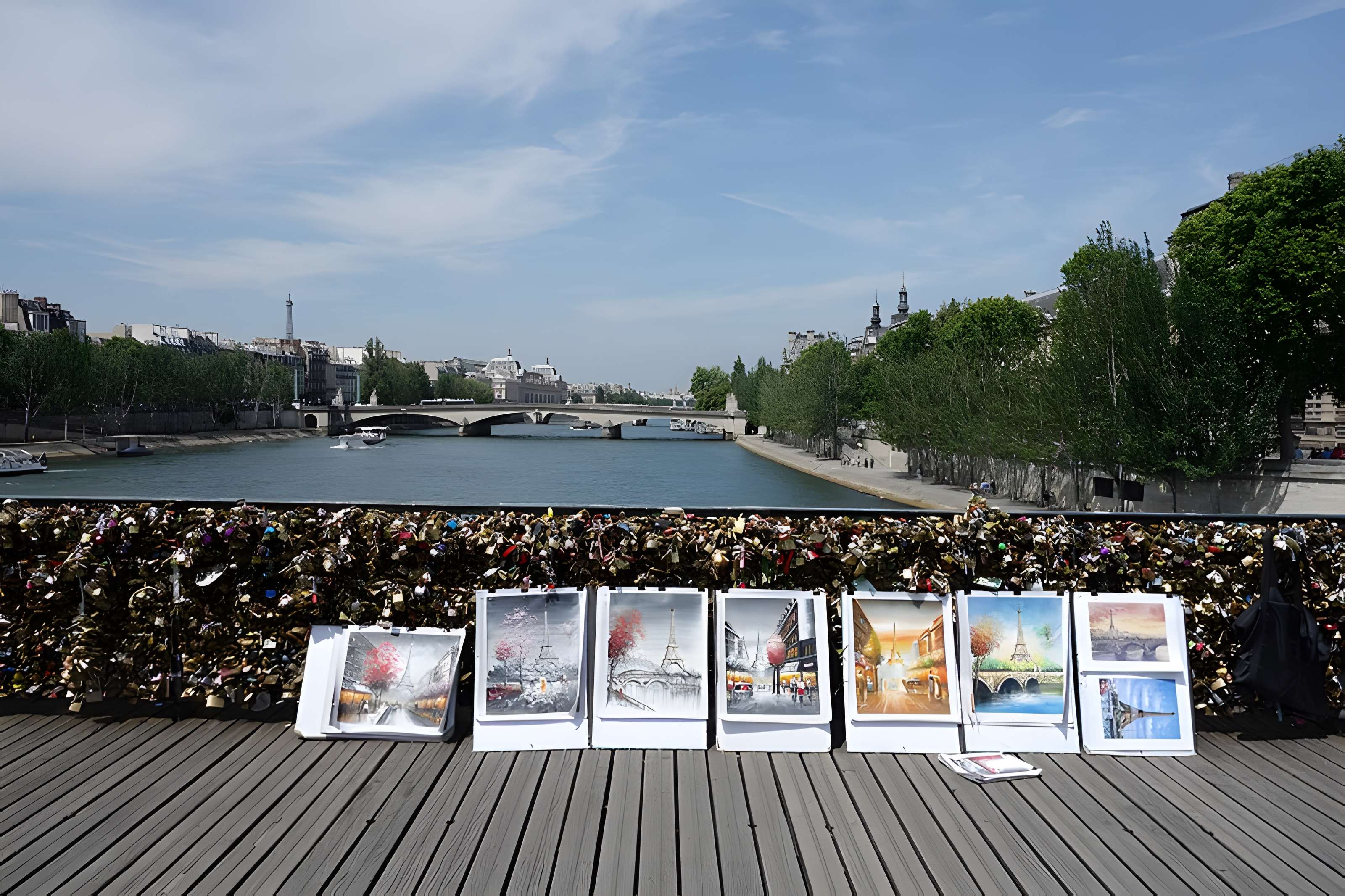 Pont des Arts à Paris