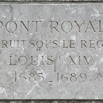 Pont Royal à Paris