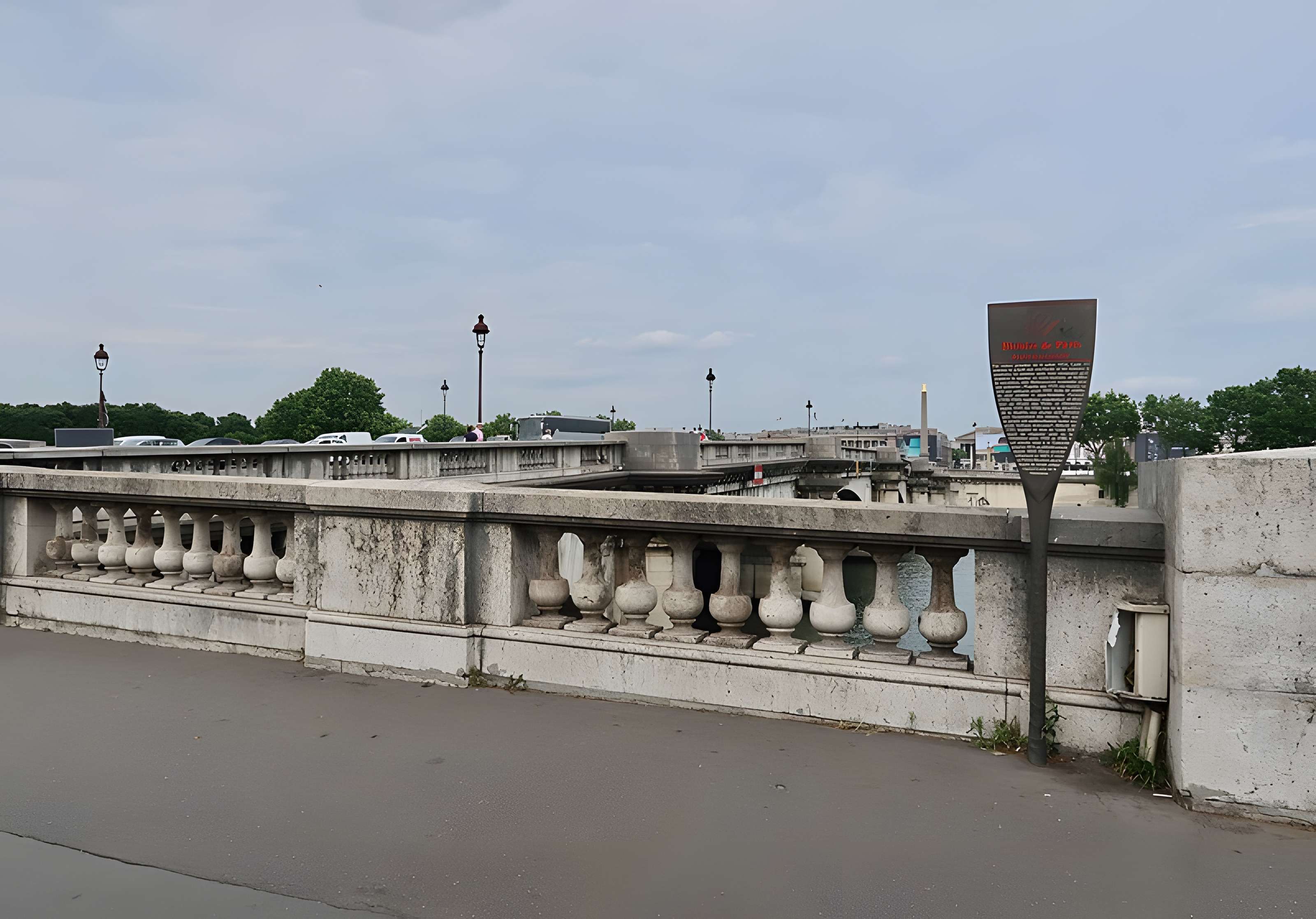 Pont de la Concorde à Paris