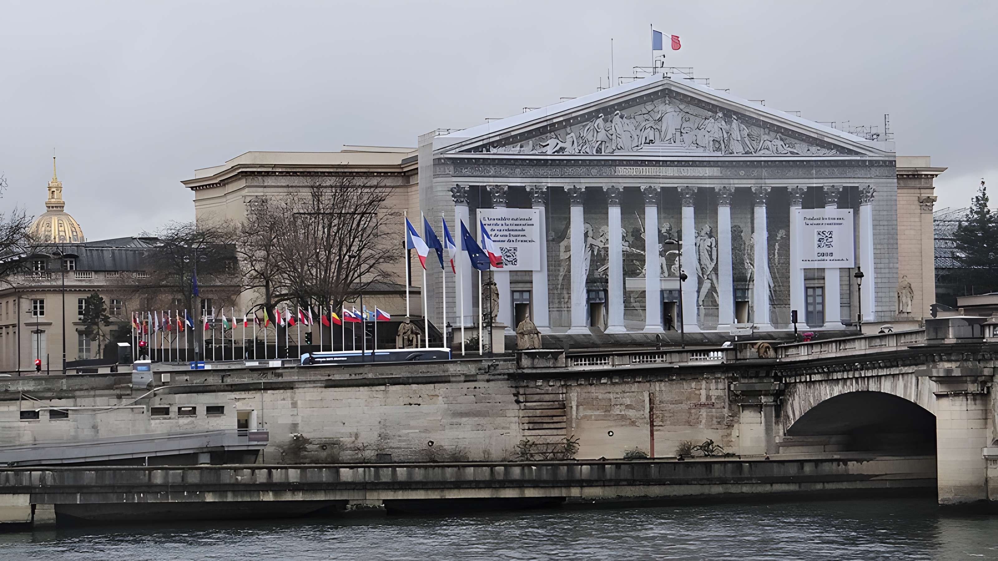 Pont de la Concorde à Paris