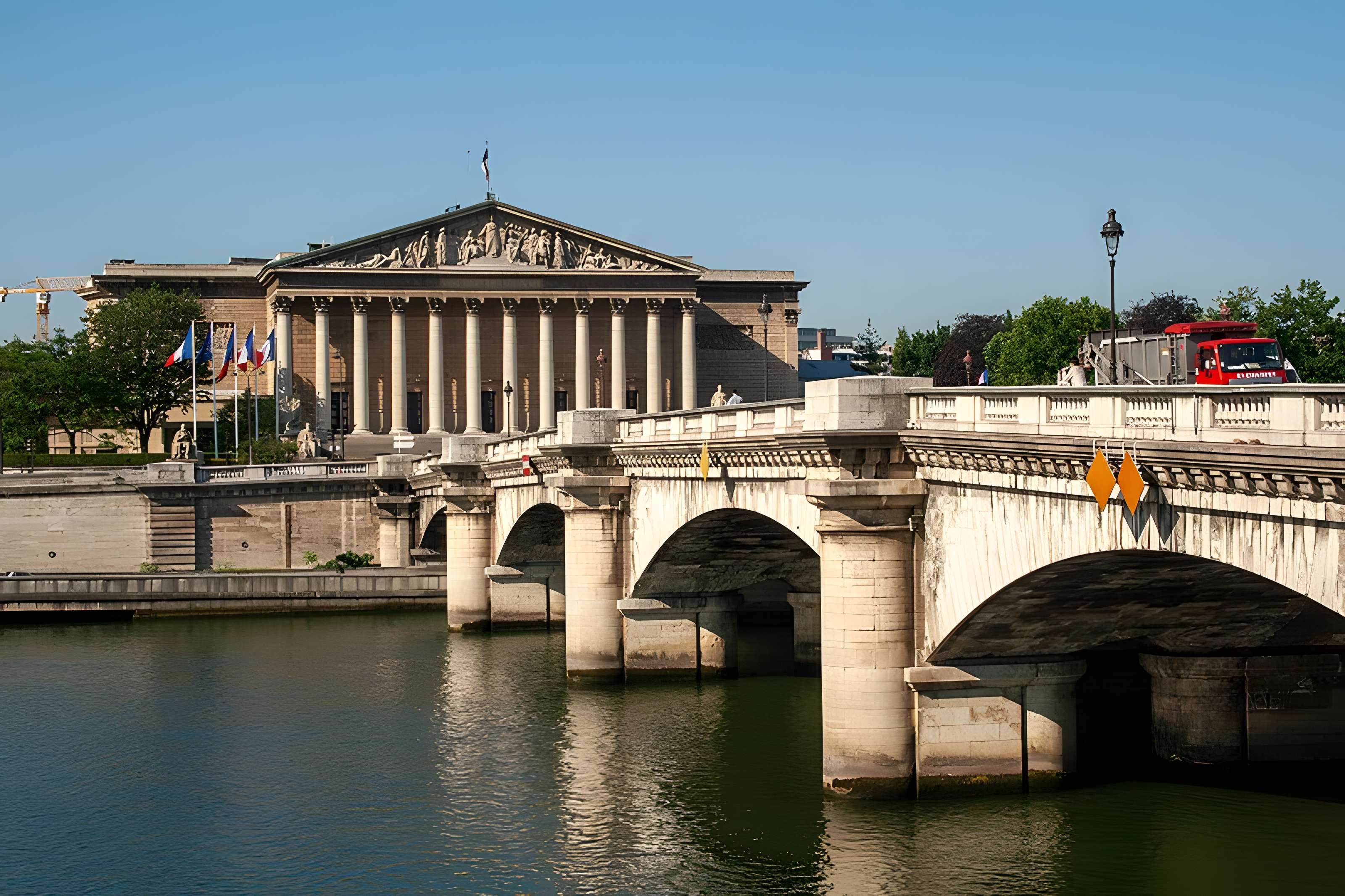 Pont de la Concorde à Paris