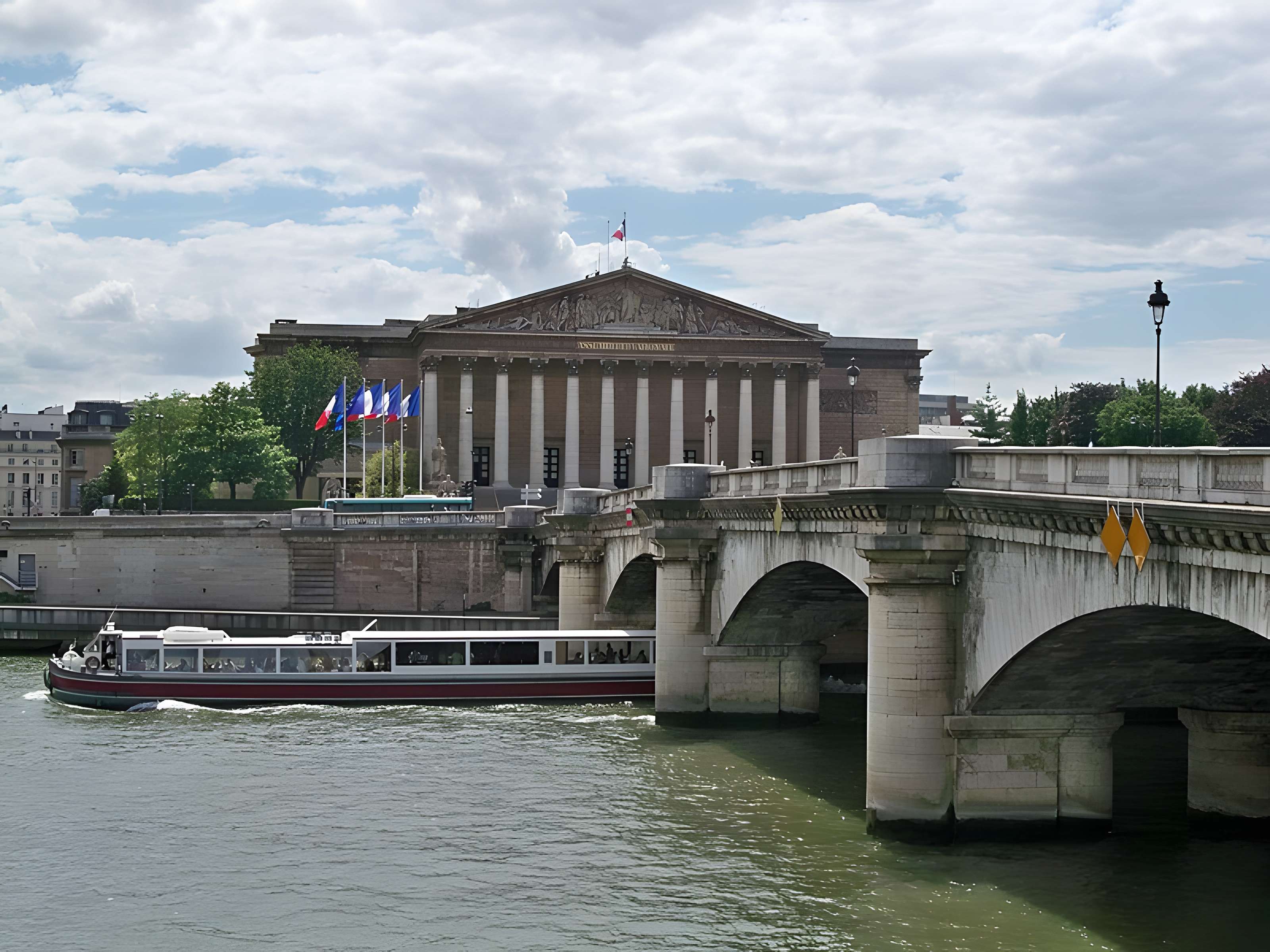 Pont de la Concorde à Paris