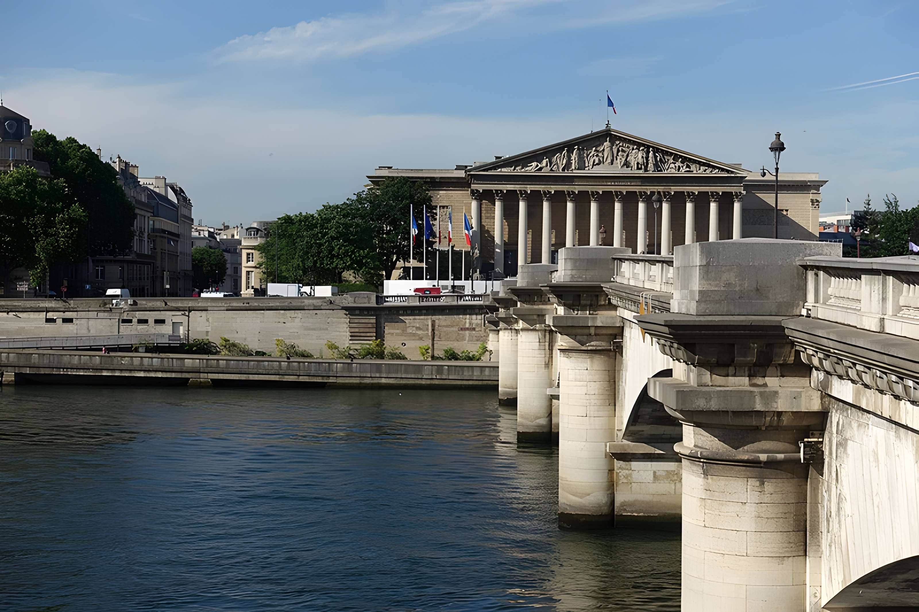Pont de la Concorde à Paris
