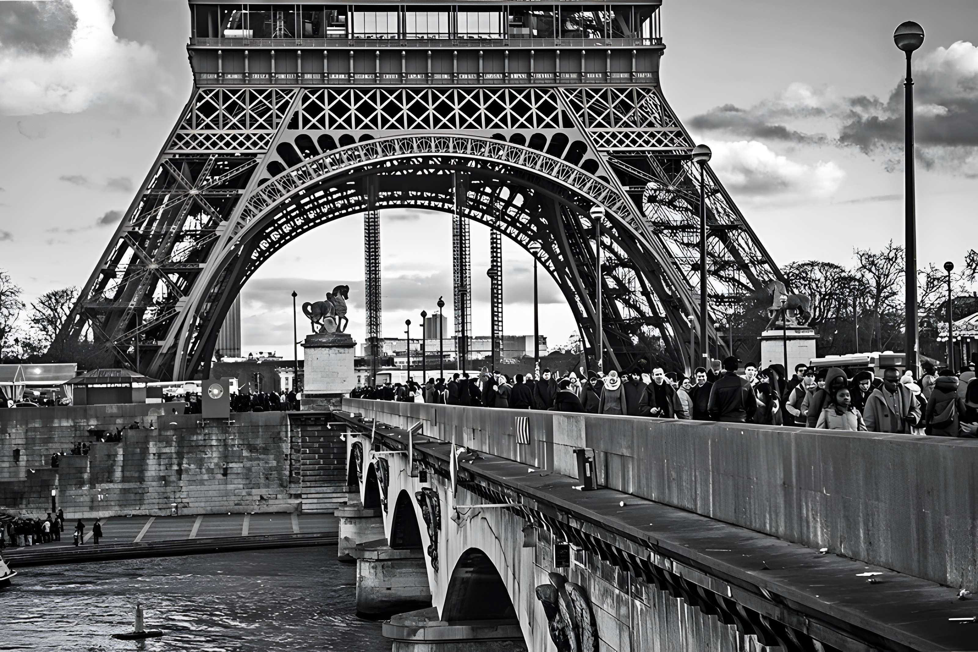 Pont d'Iéna à Paris