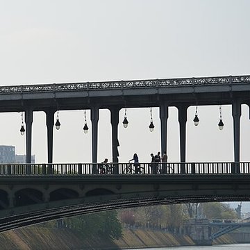 Pont de Bir-Hakeim à Paris