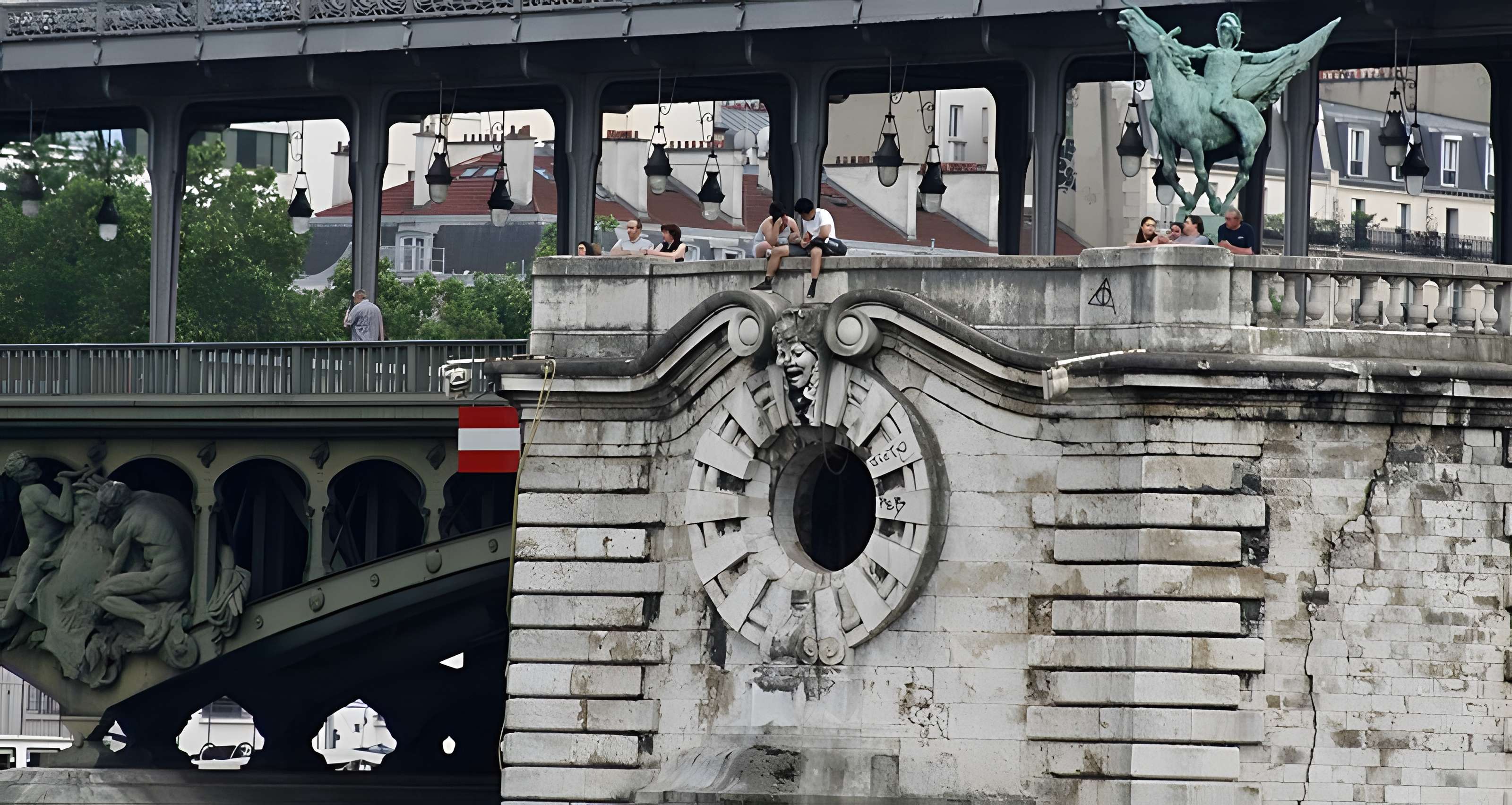 Pont de Bir-Hakeim à Paris