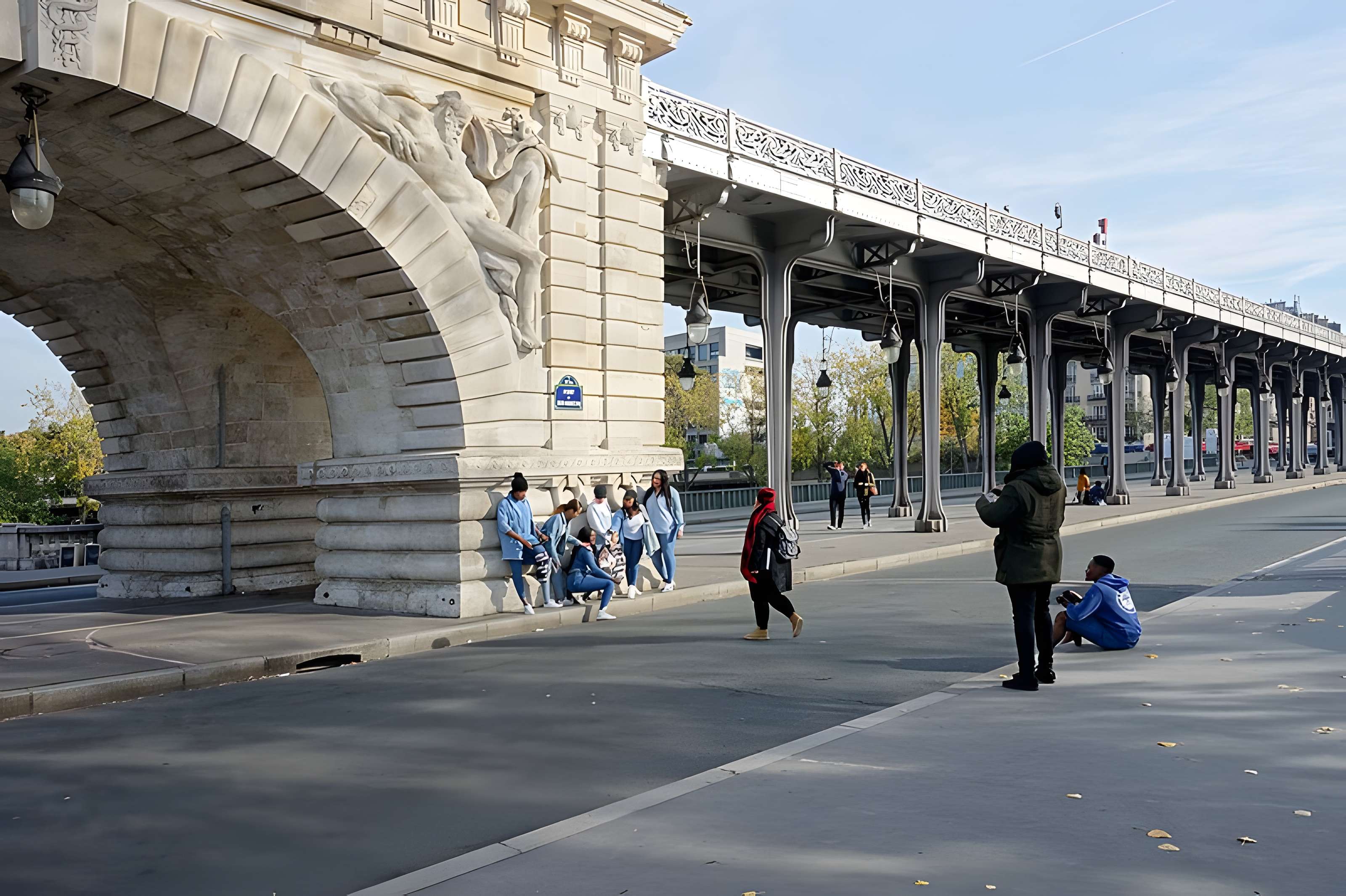 Pont de Bir-Hakeim à Paris
