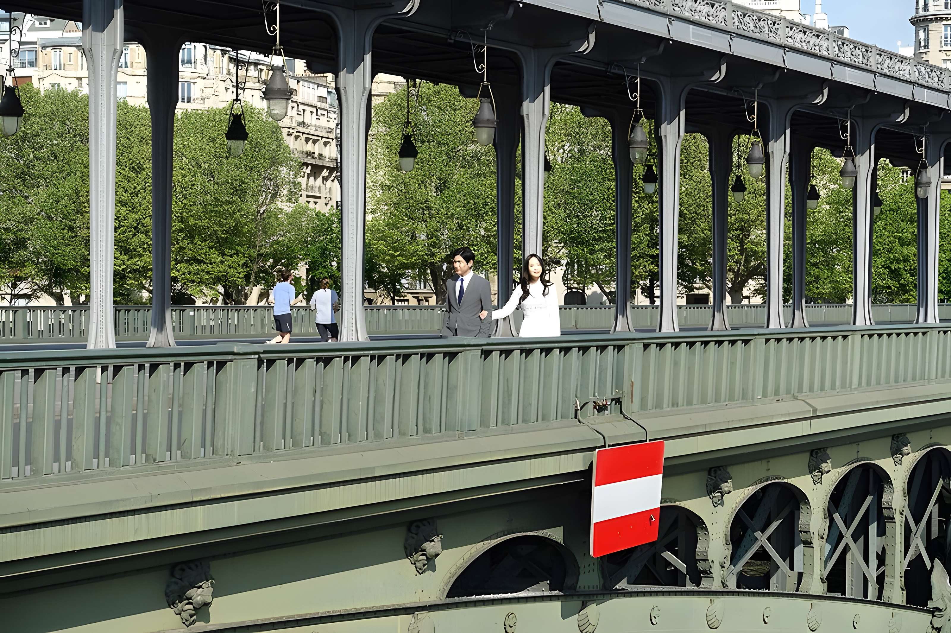 Pont de Bir-Hakeim à Paris