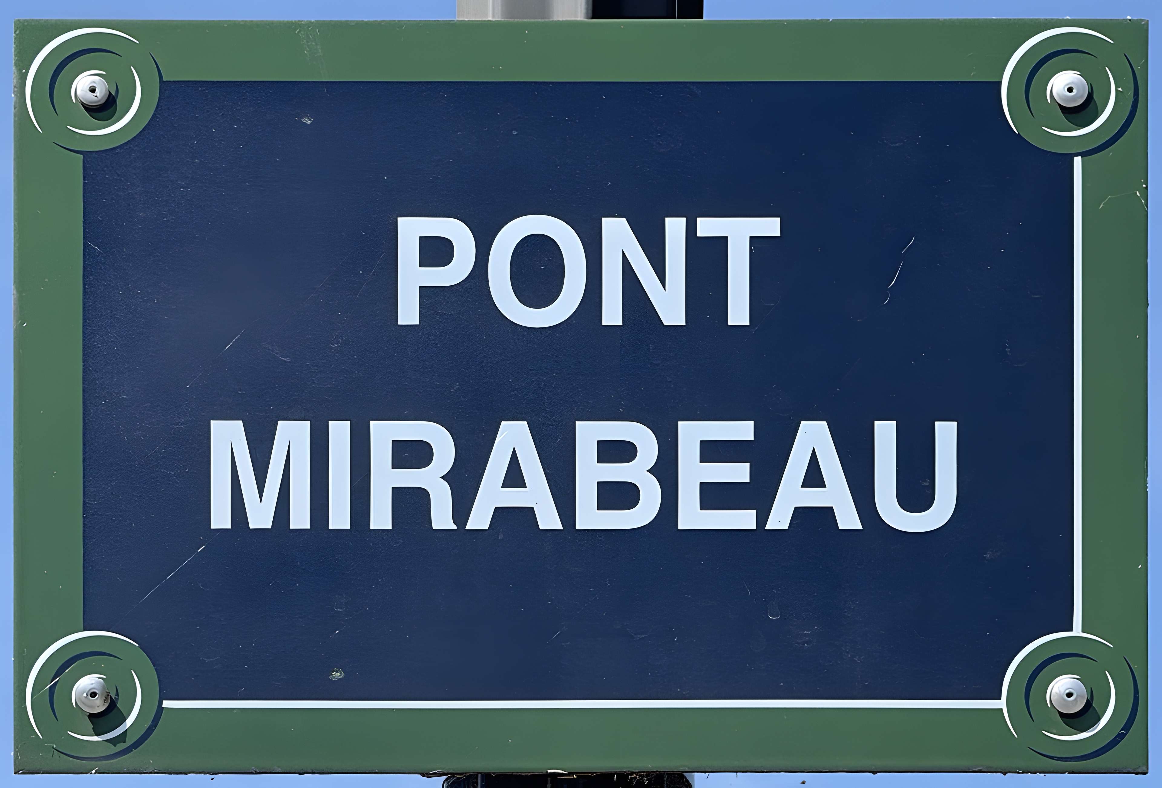 Pont Mirabeau - Paris 15ème