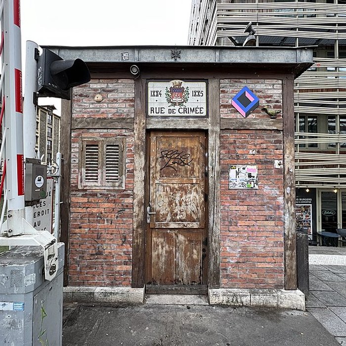 Photo de Pont levant de la rue de Crimée à Paris