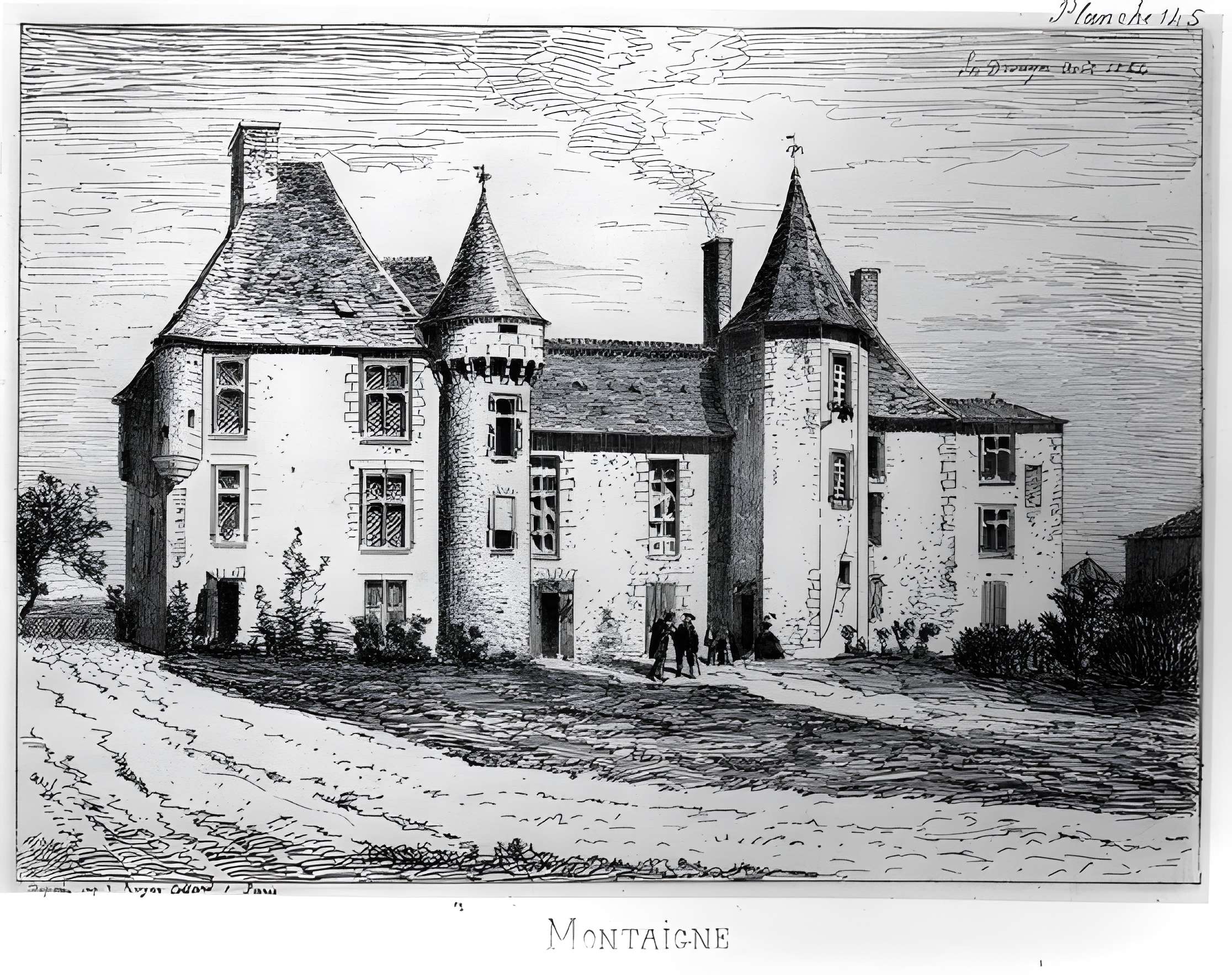 Château de Montaigne en Dordogne