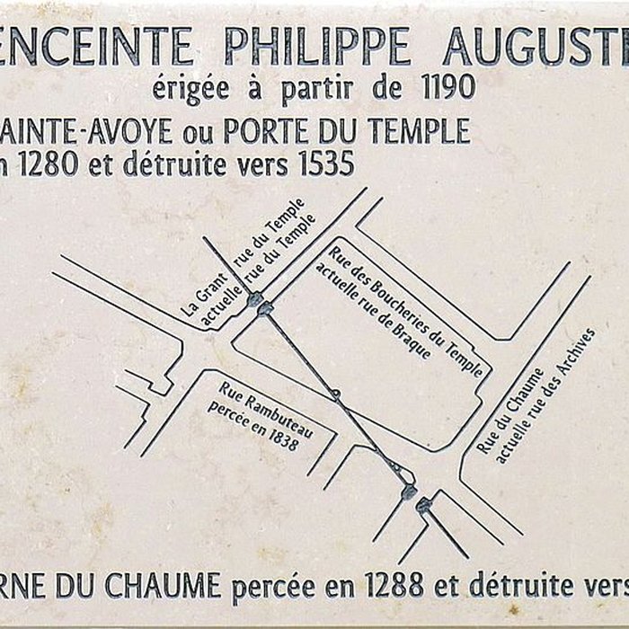 Photo de Enceinte de Philippe Auguste 20 Rue Jean-Jacques-Rousseau - Paris 1er