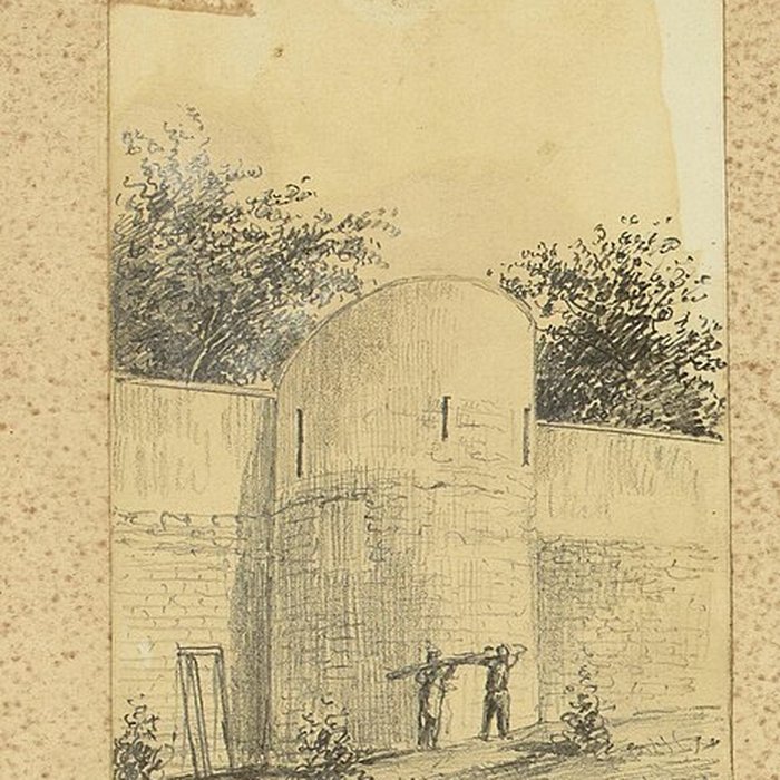 Photo de Enceinte de Philippe Auguste 20 Rue Jean-Jacques-Rousseau - Paris 1er