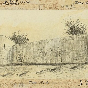 Enceinte de Philippe Auguste 20 Rue Jean-Jacques-Rousseau - Paris 1er