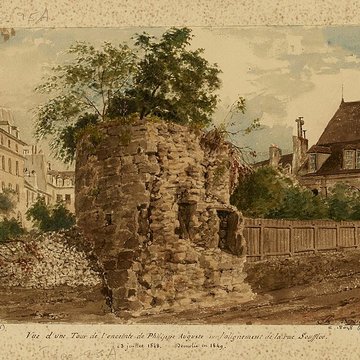 Enceinte de Philippe Auguste 20 Rue Jean-Jacques-Rousseau - Paris 1er